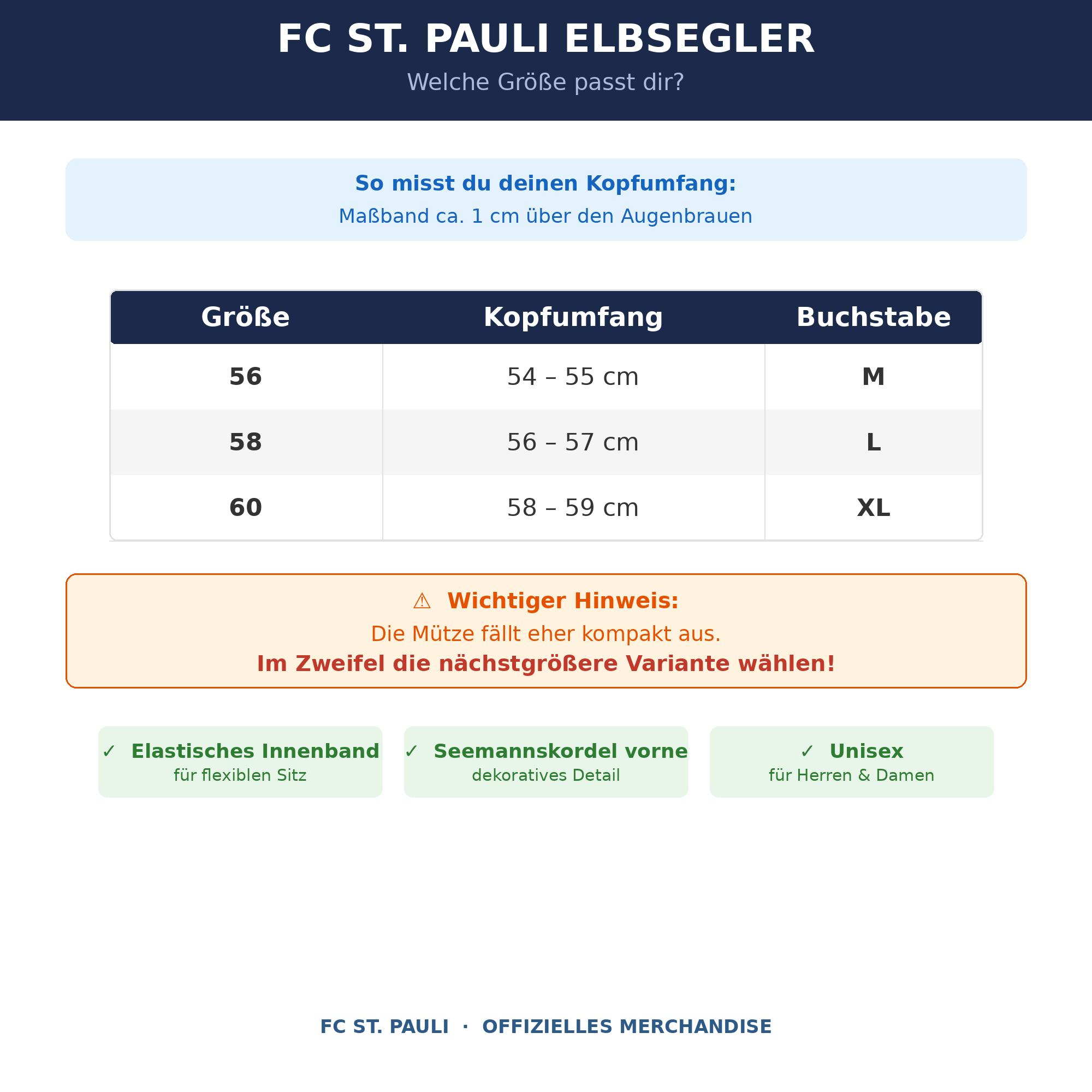 FC St. Pauli - Totenkopf Elbsegler - schwarz