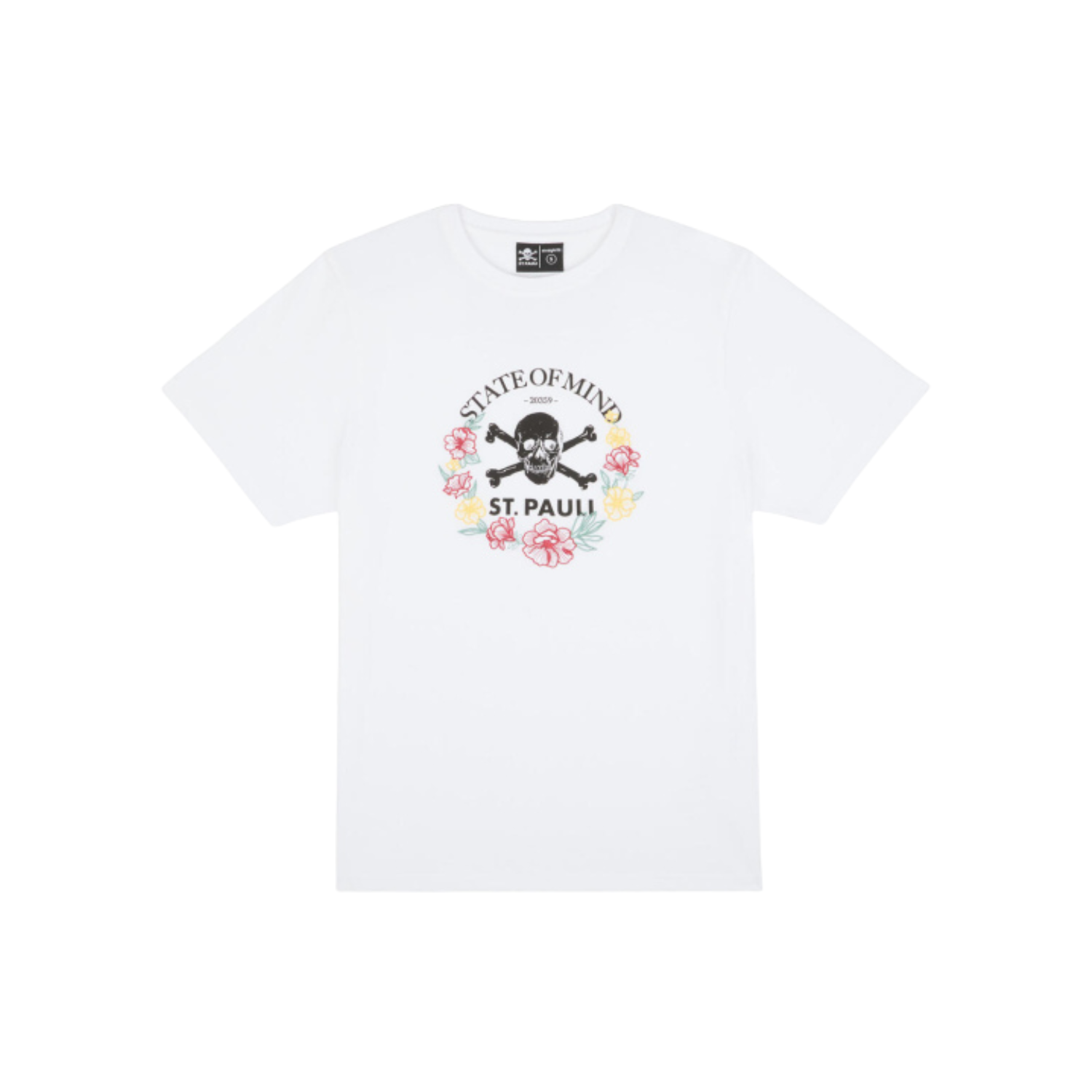 FC St. Pauli - T-Shirt "TK Floral" - Weiß