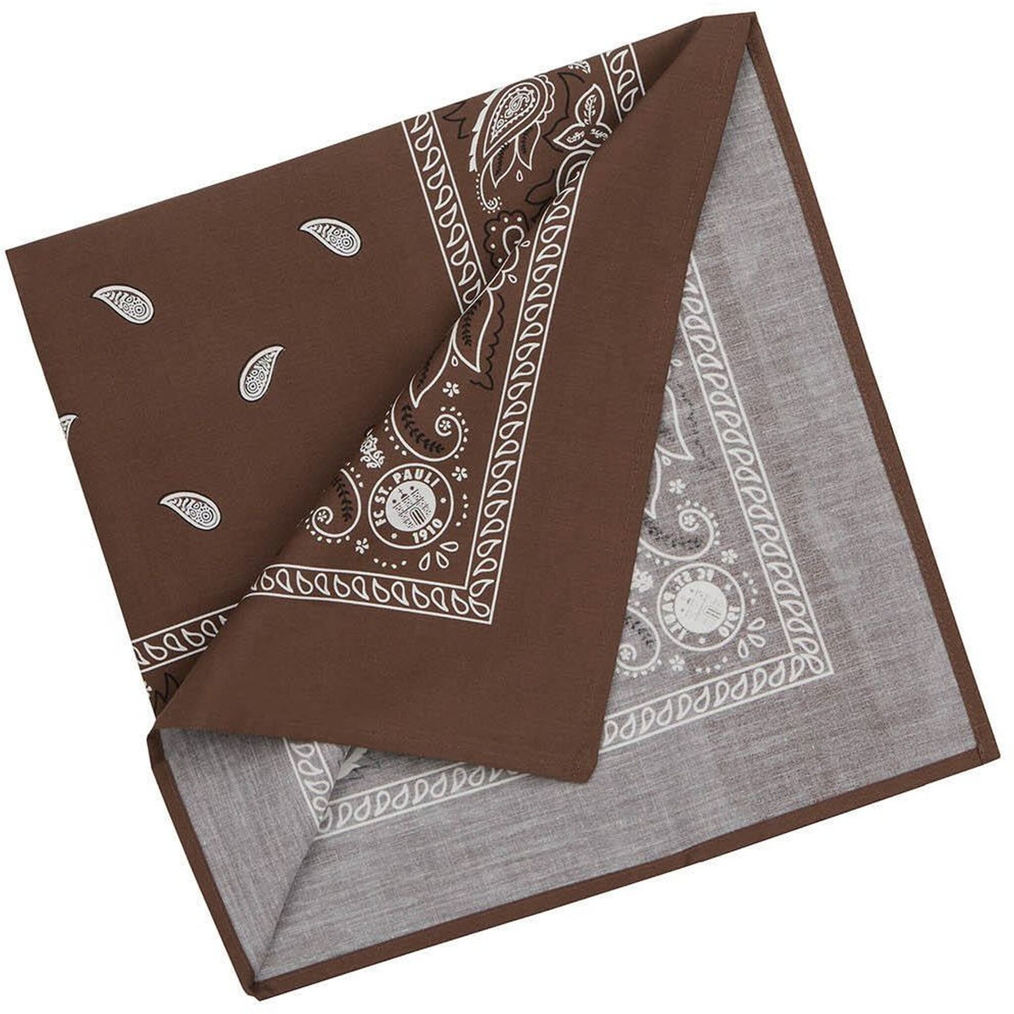 FC St. Pauli - Bandana "Logo" - 55x55 cm - braun