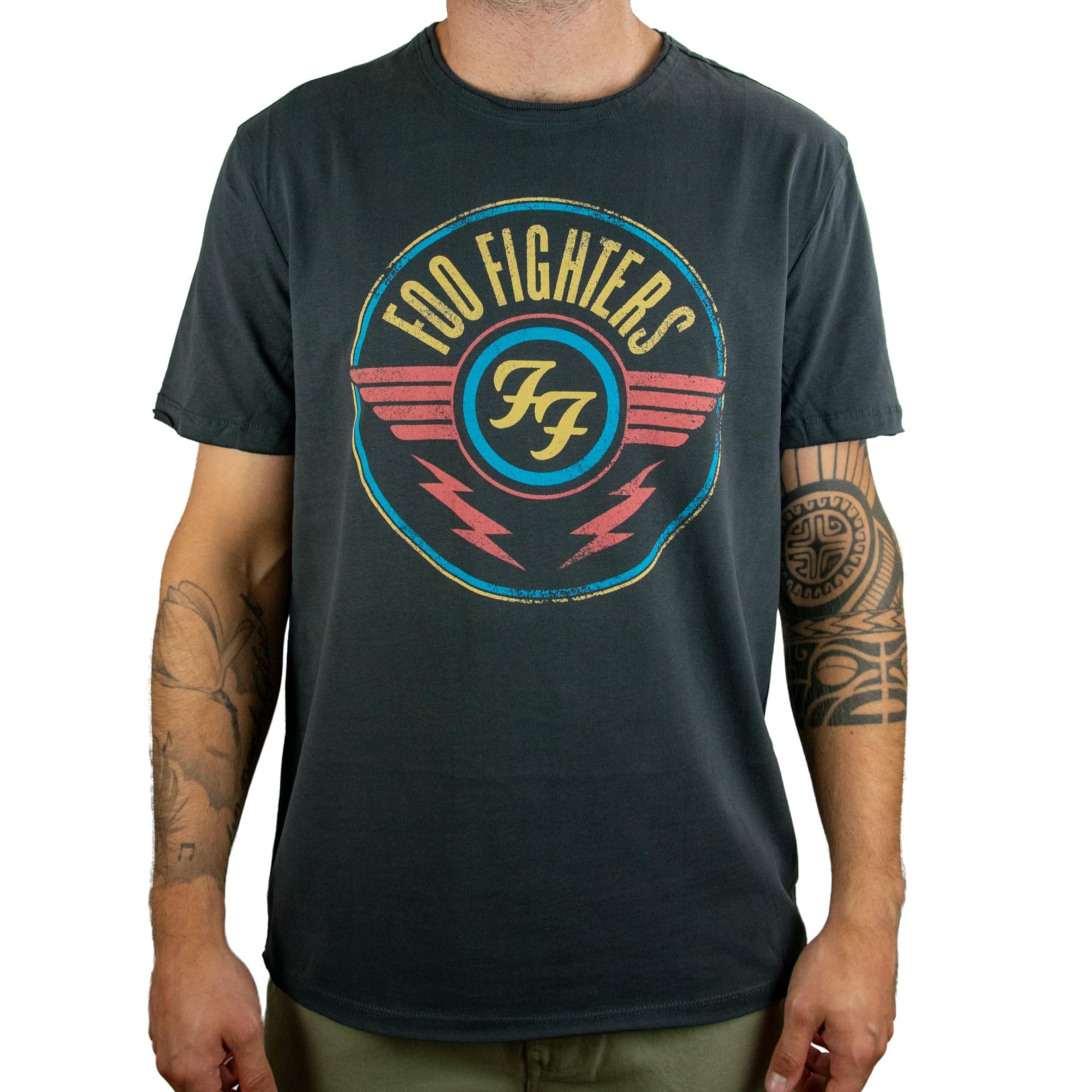 Foo Fighters - T-Shirt Air - Amplified - dunkelgrau