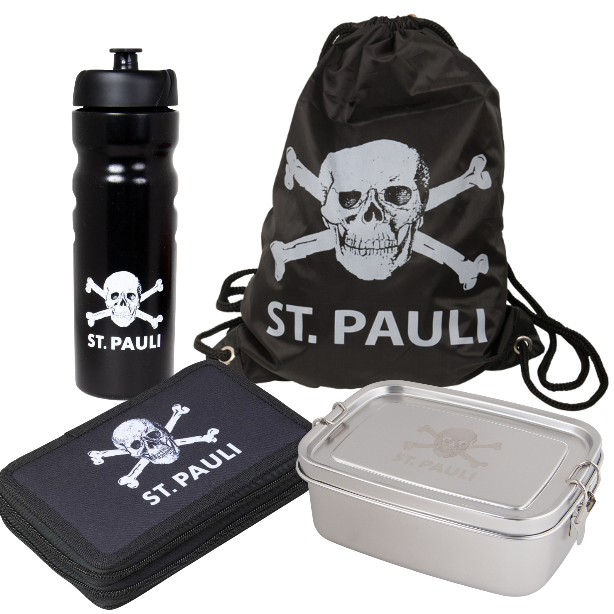 FC St. Pauli - Schulstart-Set Totenkopf