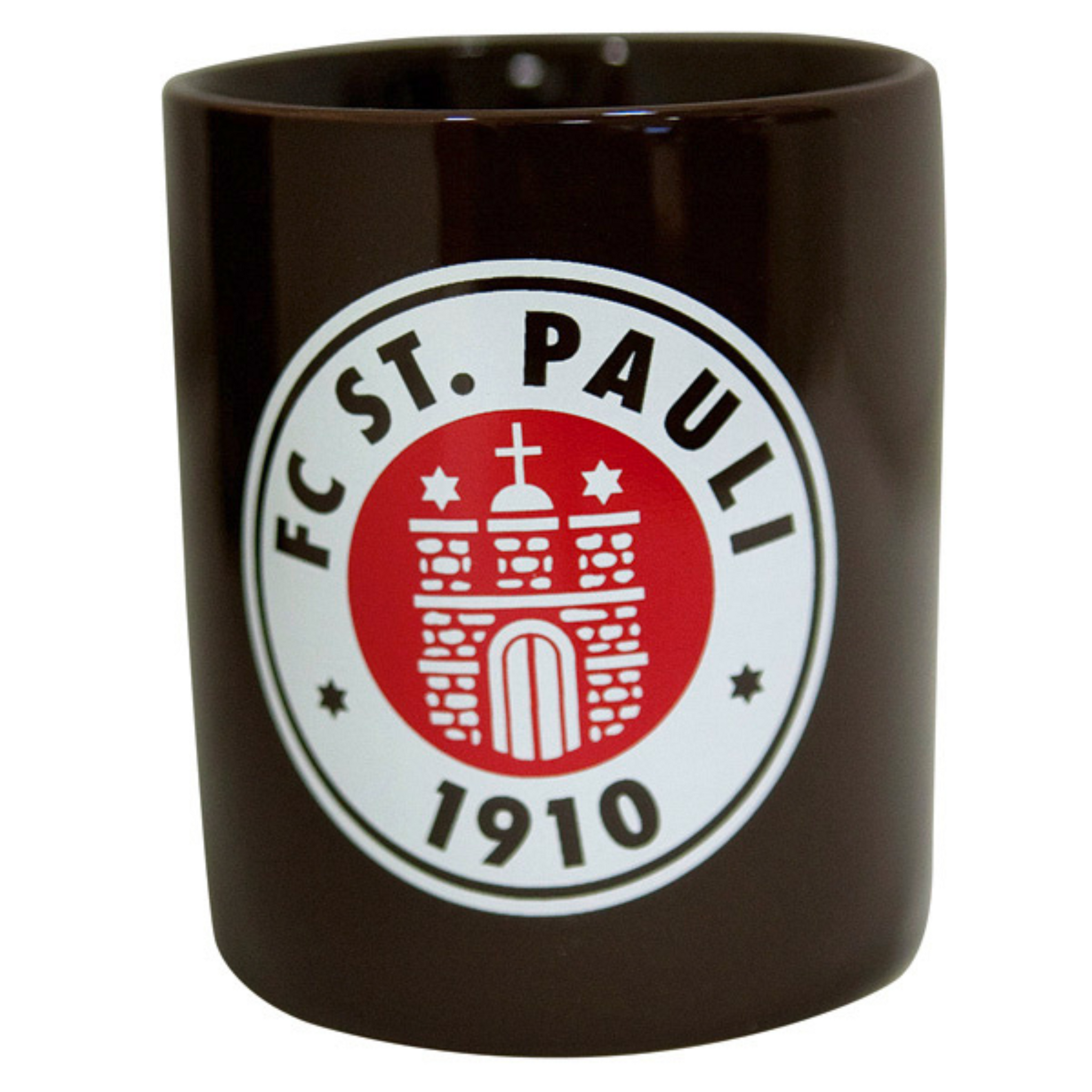 FC St. Pauli - Kaffeebecher Logo - braun
