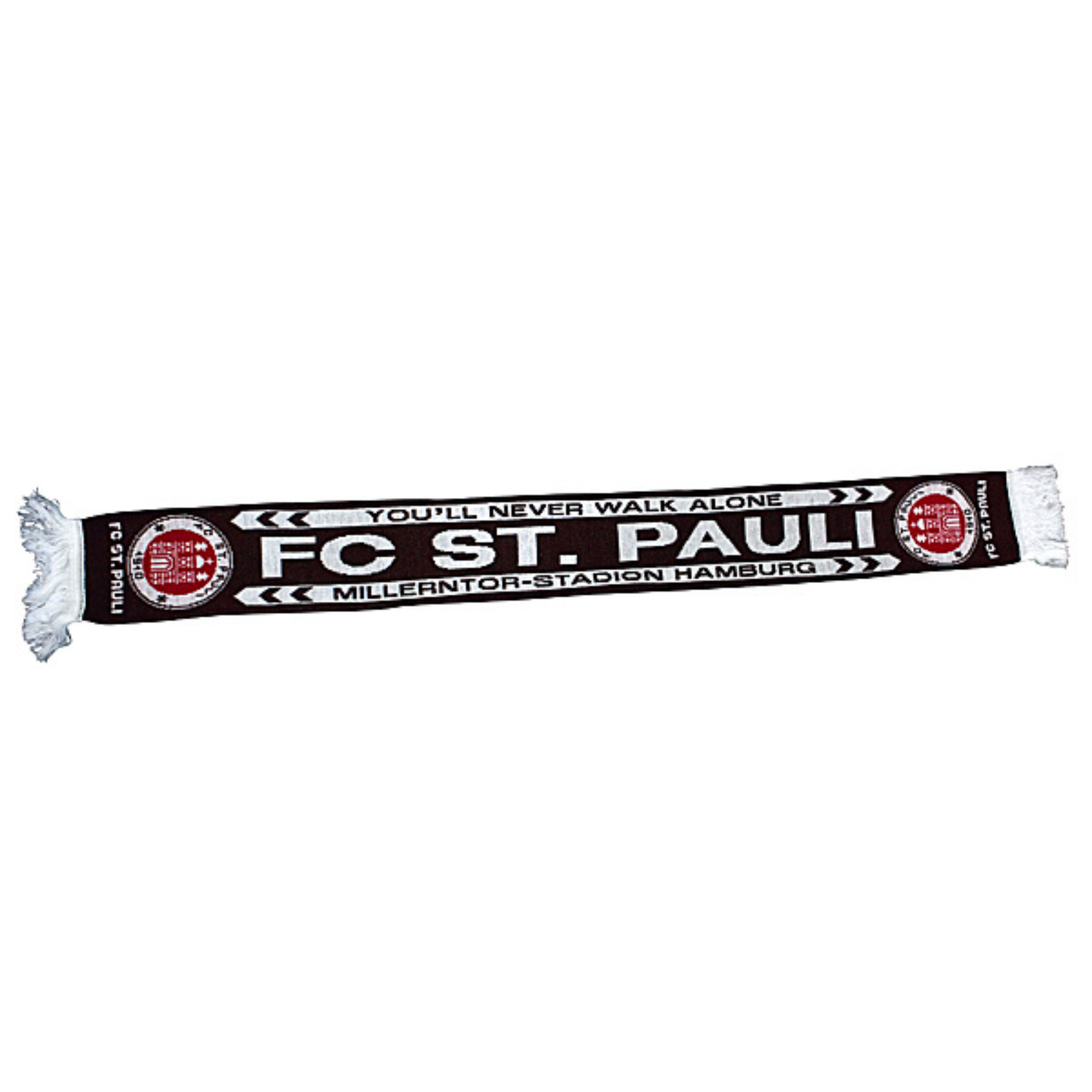 FC St. Pauli - Schal Standard Logo - braun