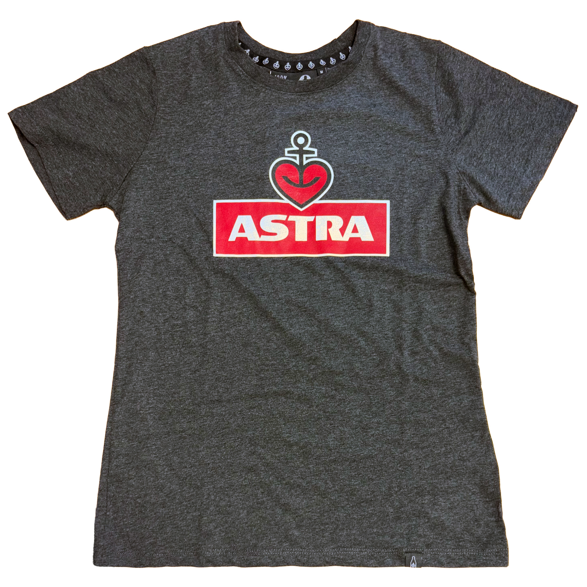 ASTRA - Damen T-Shirt Logo - dunkelgrau