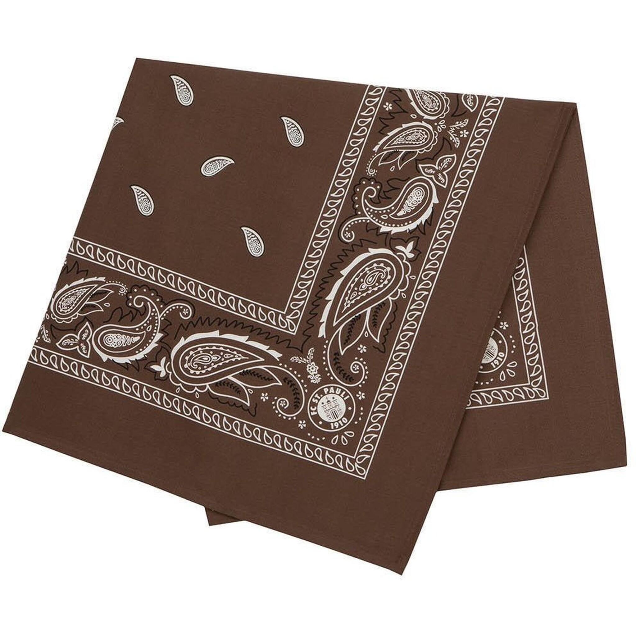 FC St. Pauli - Bandana "Logo" - 55x55 cm - braun