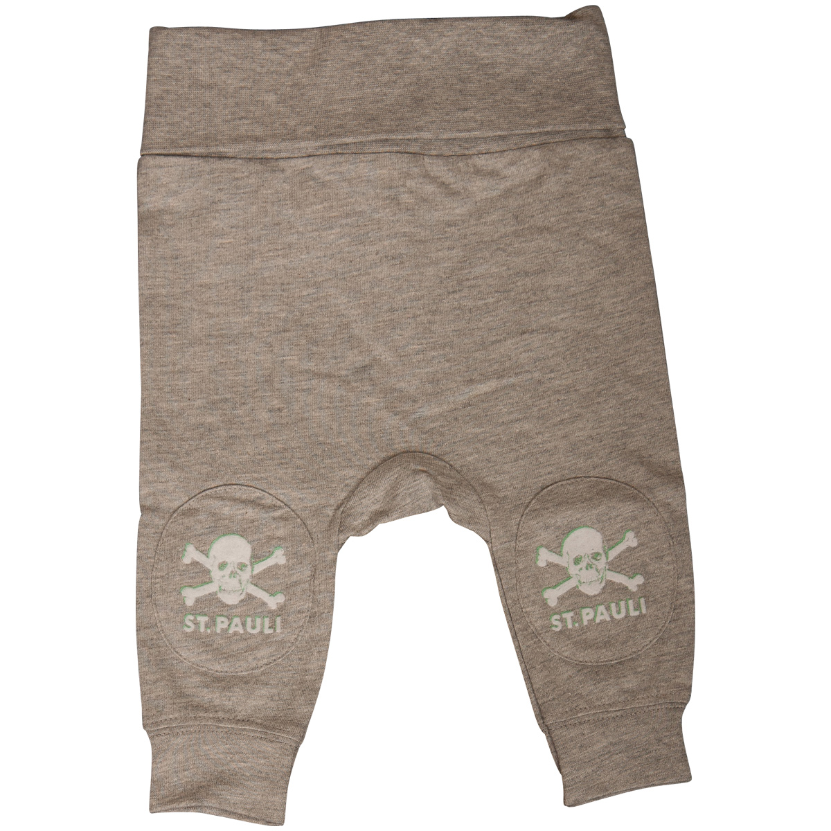 FC St. Pauli - Baby Hose Totenkopf - grau