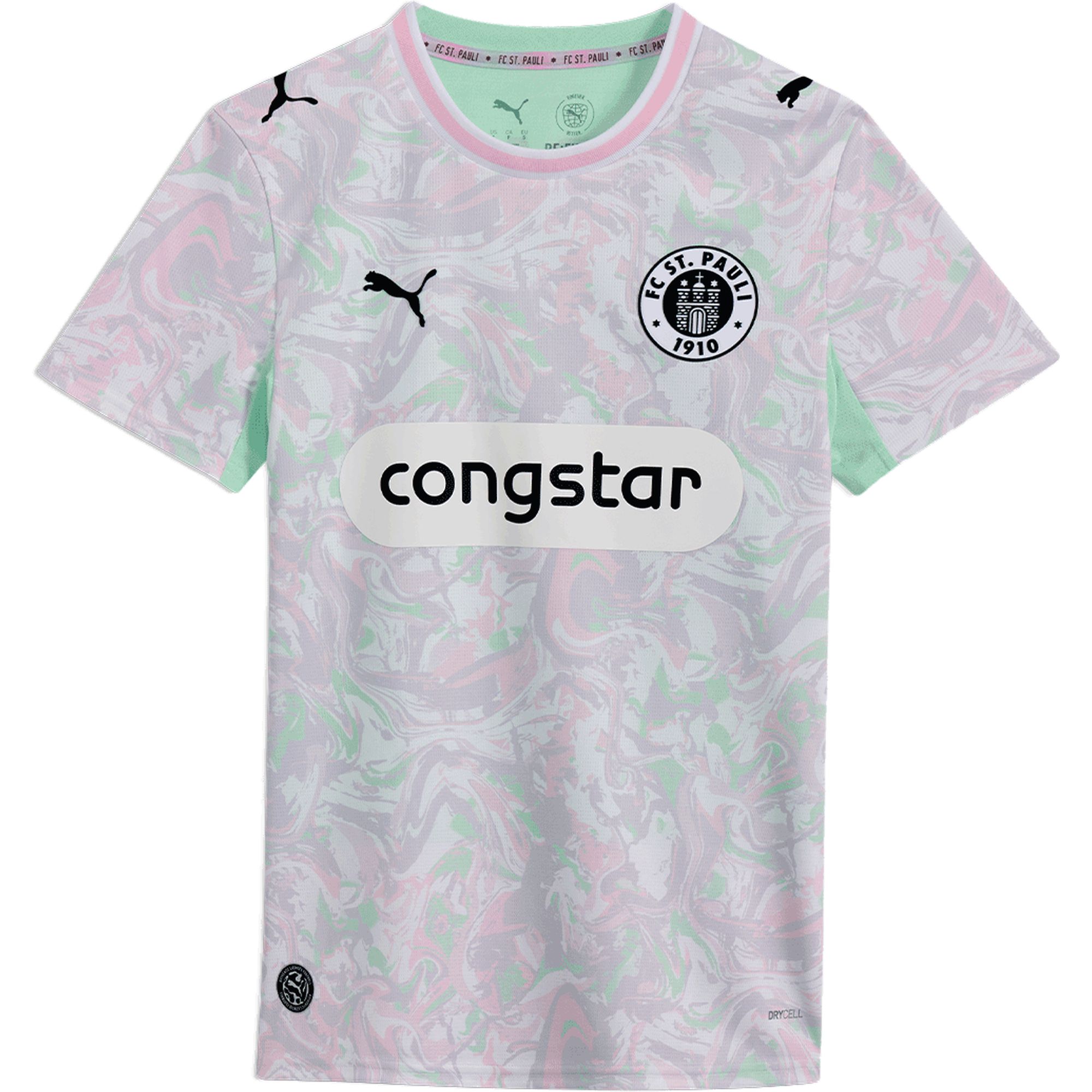 FC St. Pauli - Trikot Drei 26/27 - pink-mint