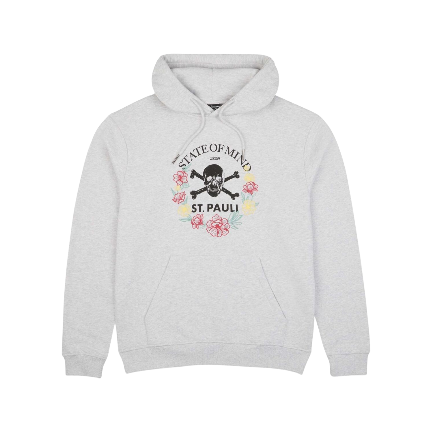 FC St. Pauli - Kapuzenpullover "TK Floral" - Grau