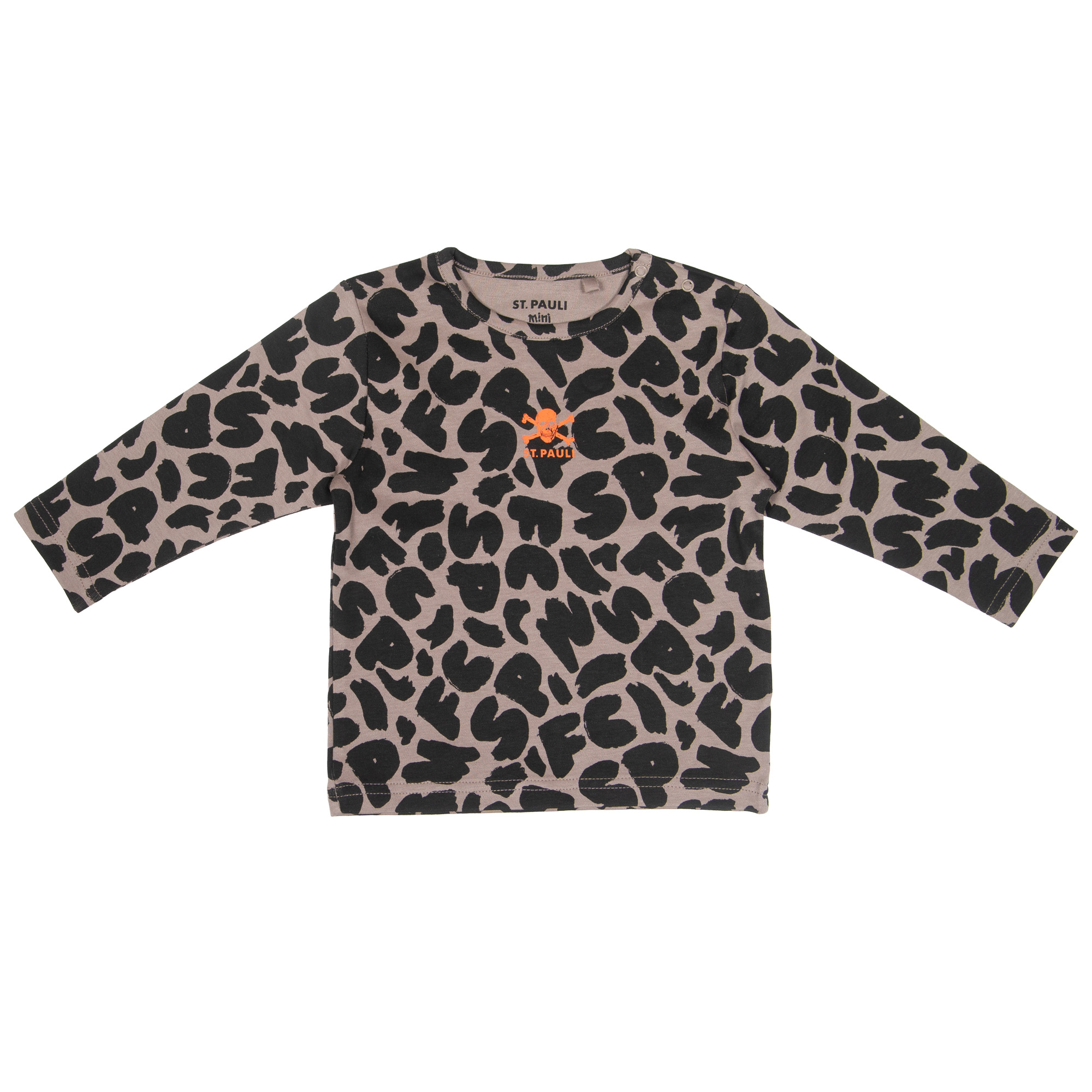 FC St. Pauli - Baby Longsleeve "FCSP Leo" - braun