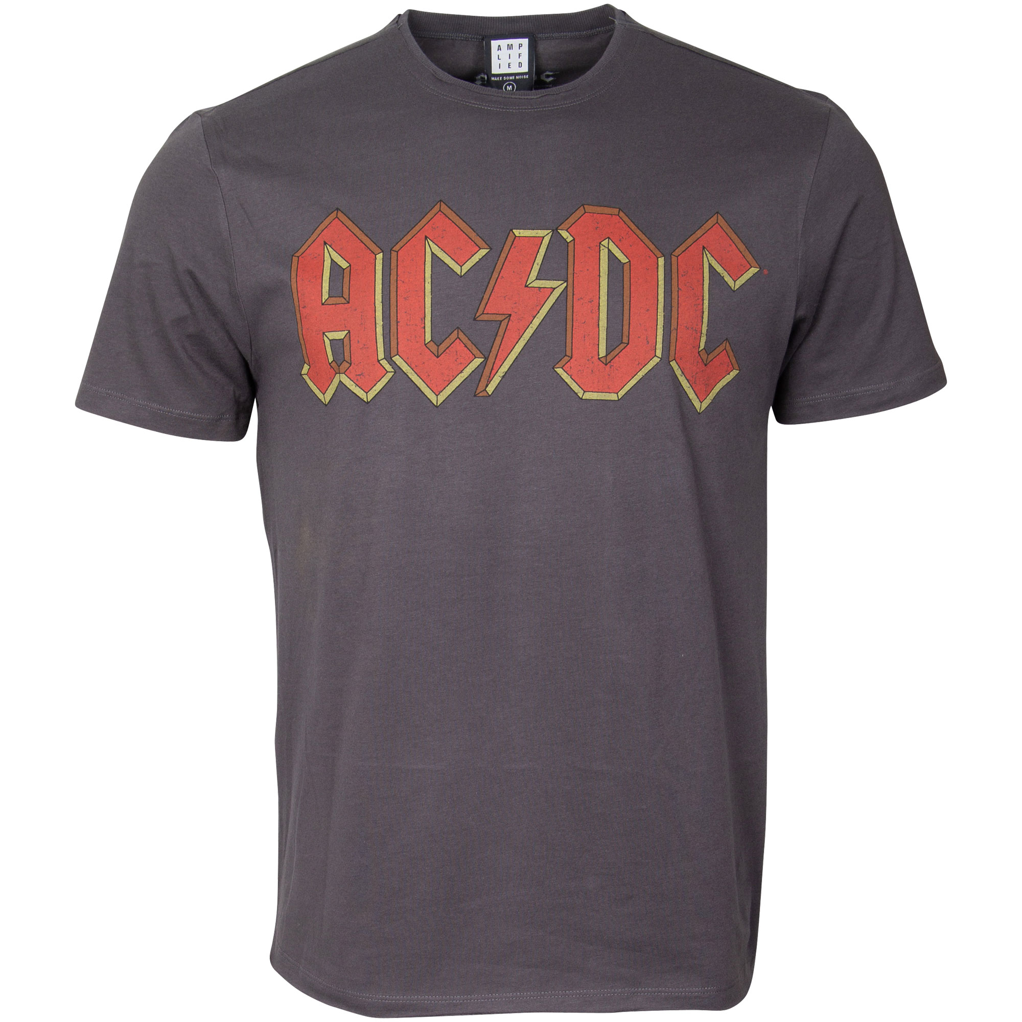 AC/DC - T-Shirt Logo - Amplified - grau