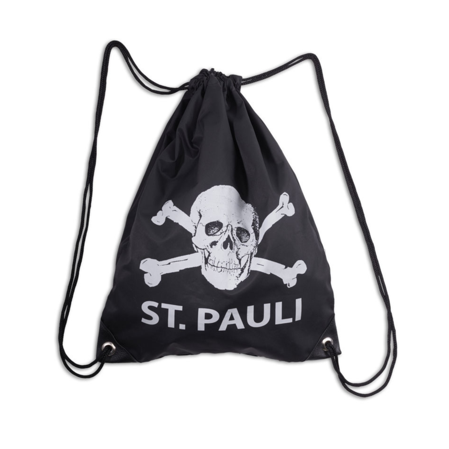 FC St. Pauli - Turnbeutel Totenkopf - schwarz