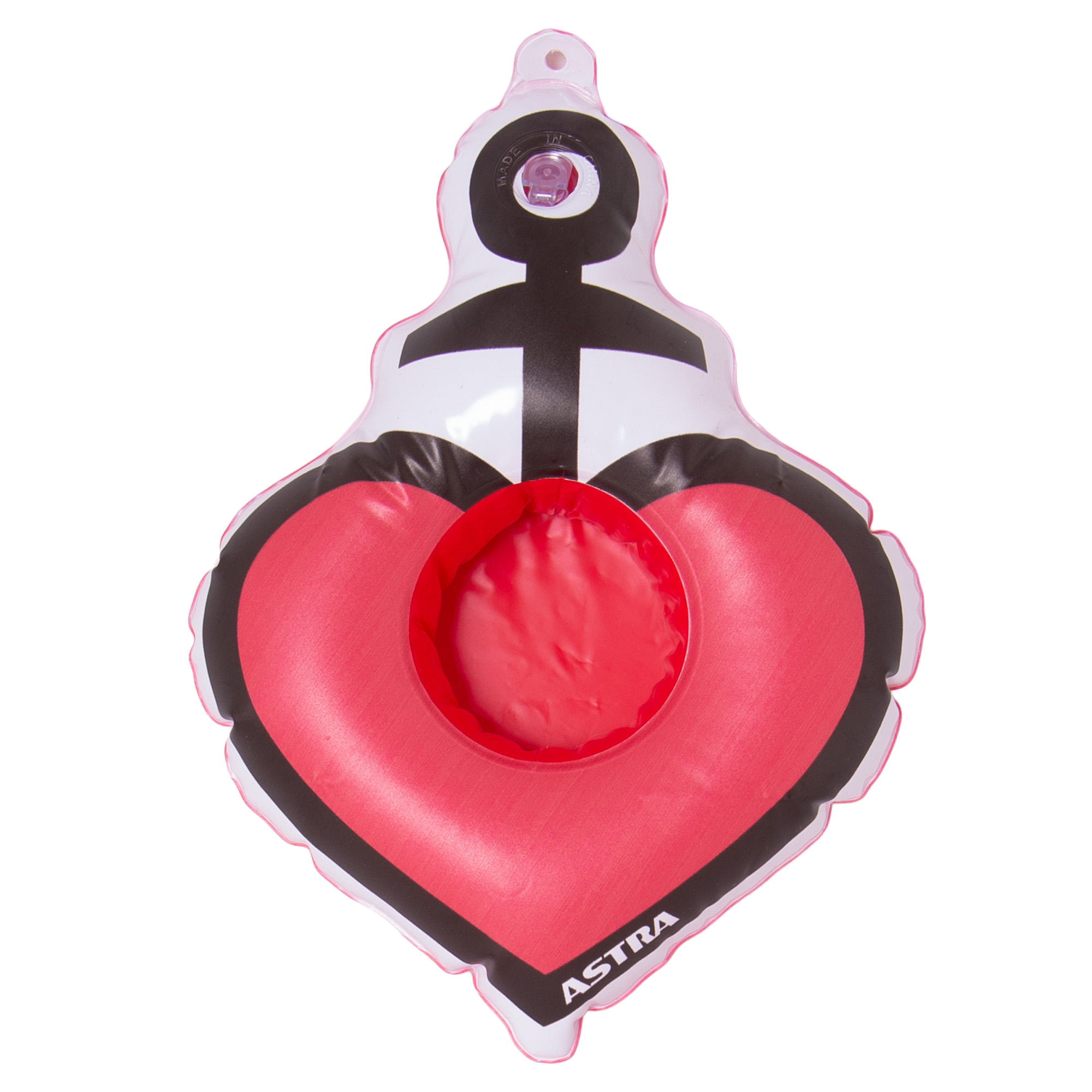 Astra - Knollenhalter Herzanker aufblasbar - ca. 20x30cm