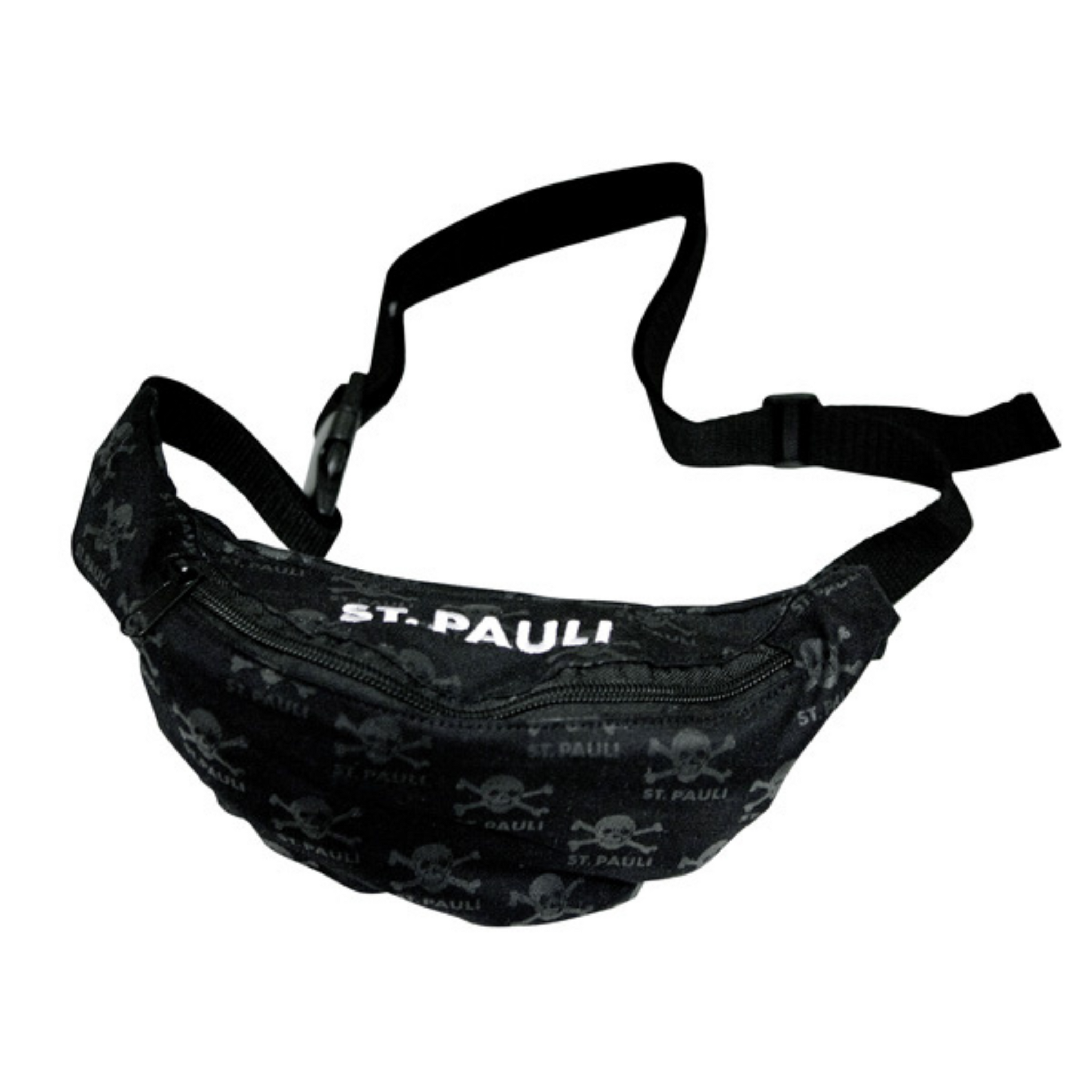 FC St. Pauli - Hip-Bag Totenkopf - schwarz