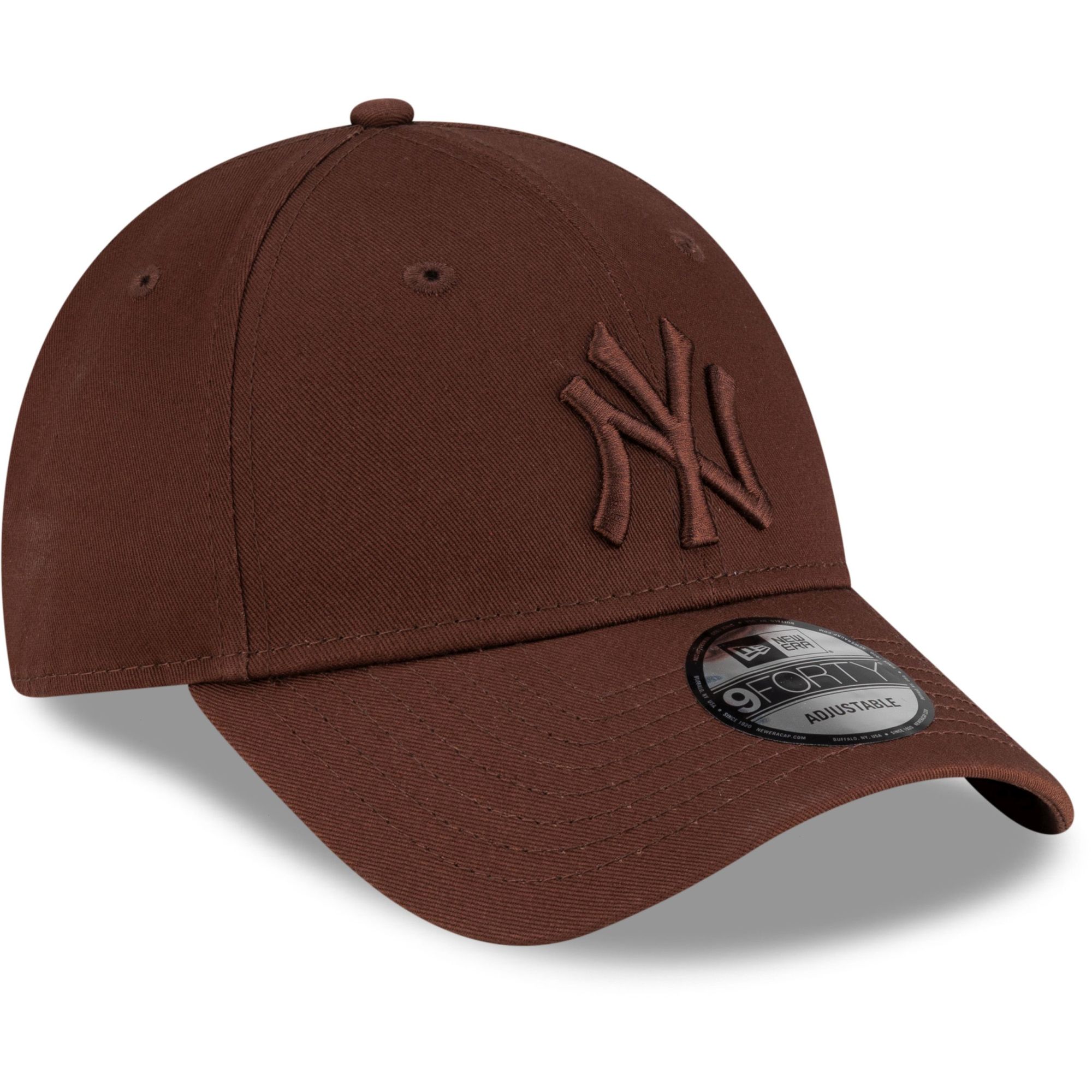 New York Yankees Cap „League Essential" New Era 9Forty - Braun Ton-in-Ton