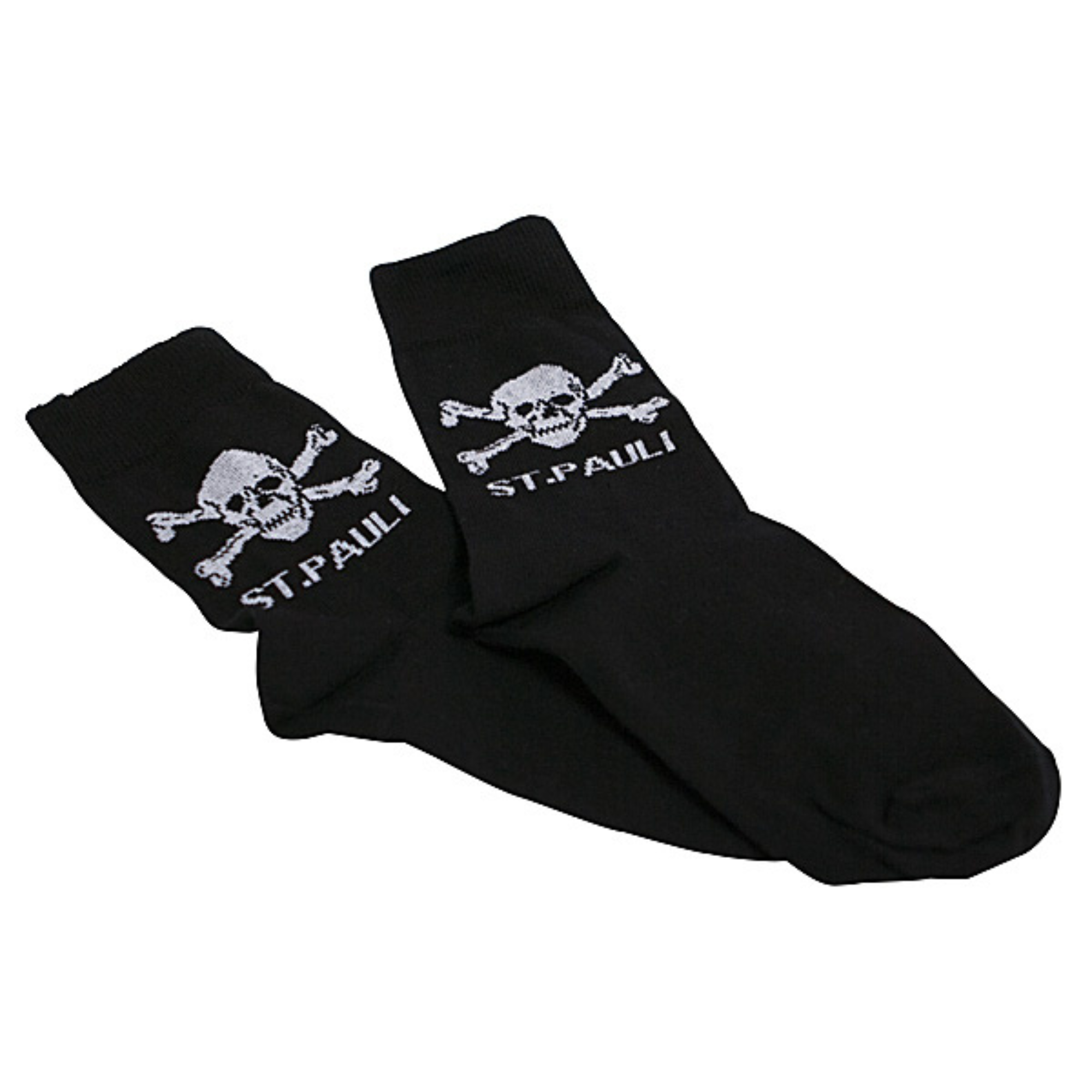 FC St. Pauli - Socken Totenkopf - schwarz
