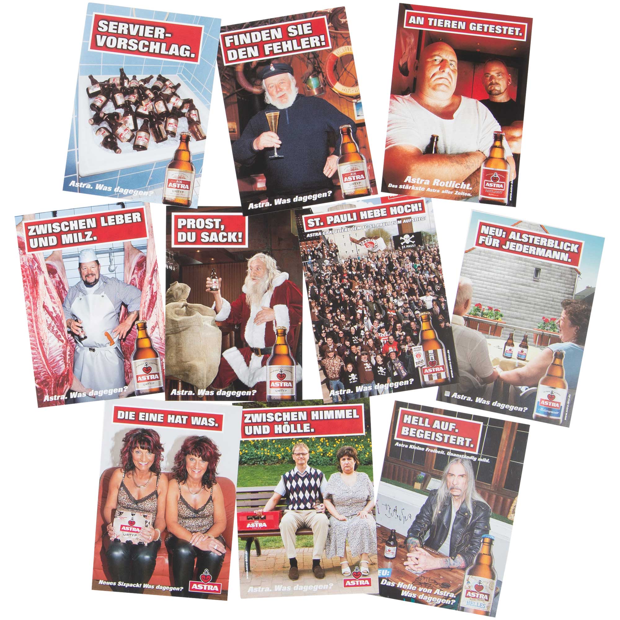 ASTRA - 10er Postkartenset - Edition 1