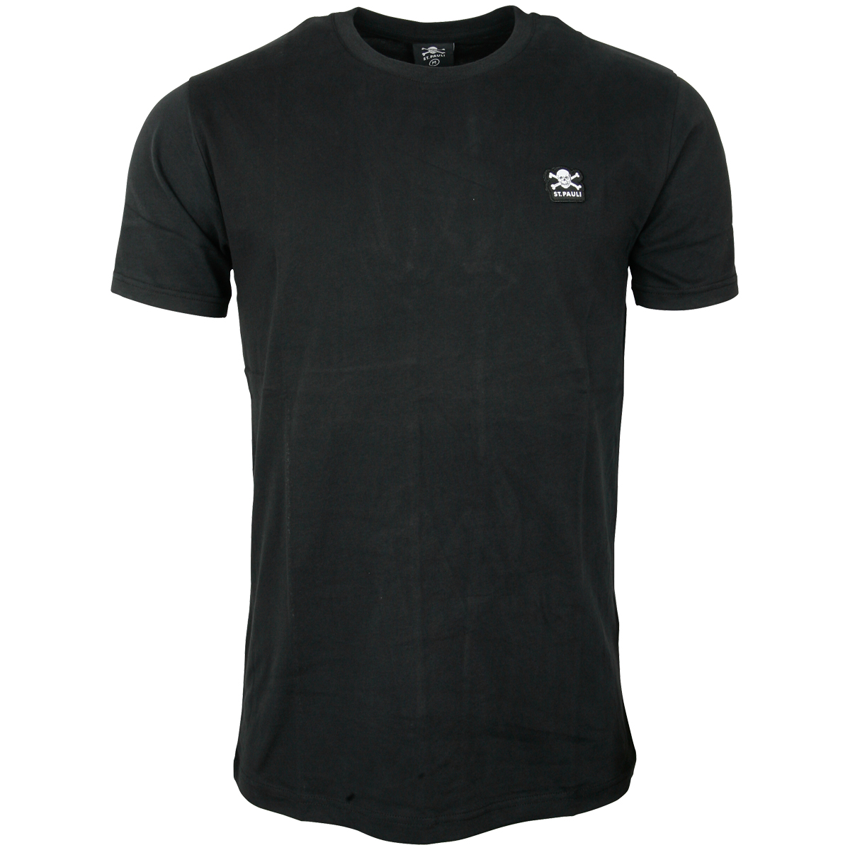 FC St. Pauli - T-Shirt Business Basic Totenkopf - schwarz