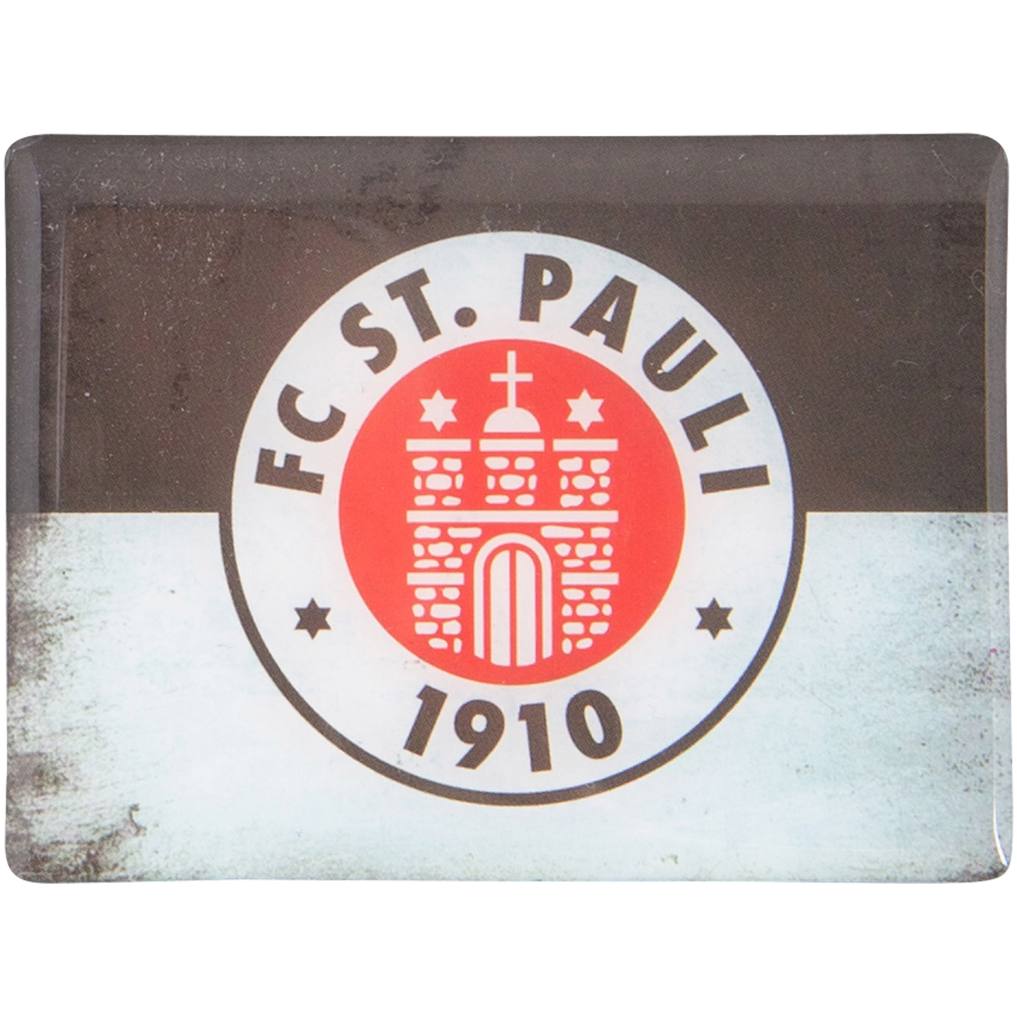 FC St. Pauli - Magnet Logo Antik