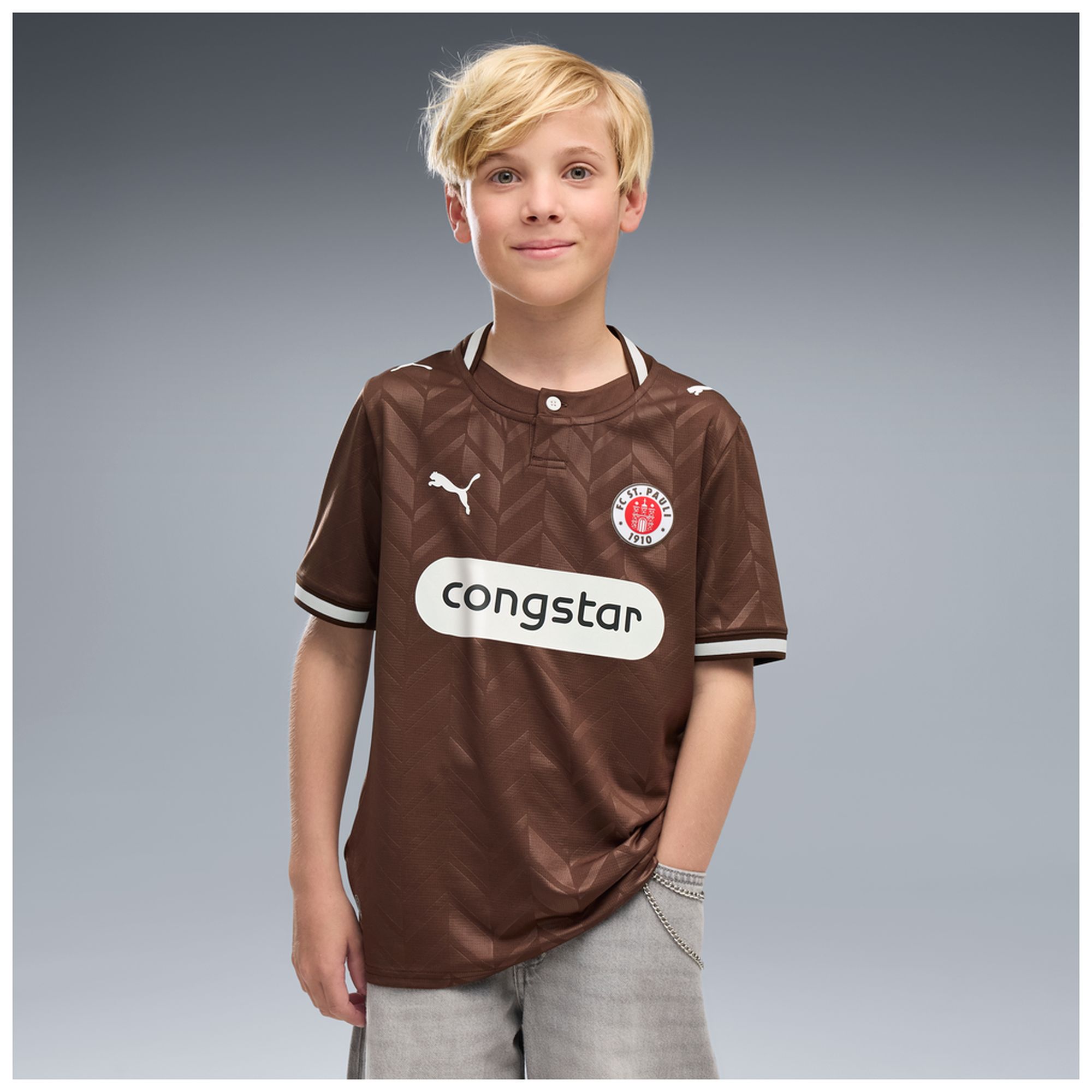 FC St. Pauli - Kinder Heimtrikot 26/27