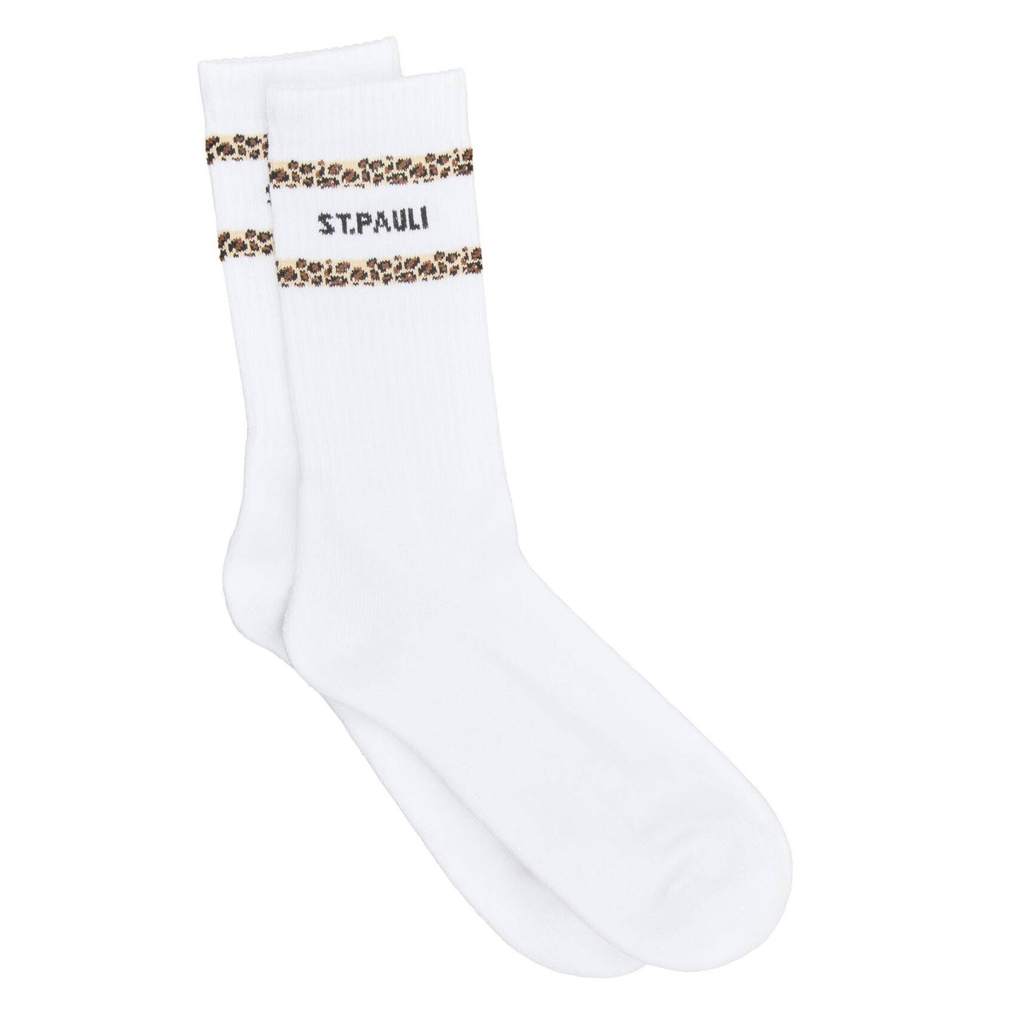 FC St. Pauli - Socken "Leo SANKT PAULI" weiß