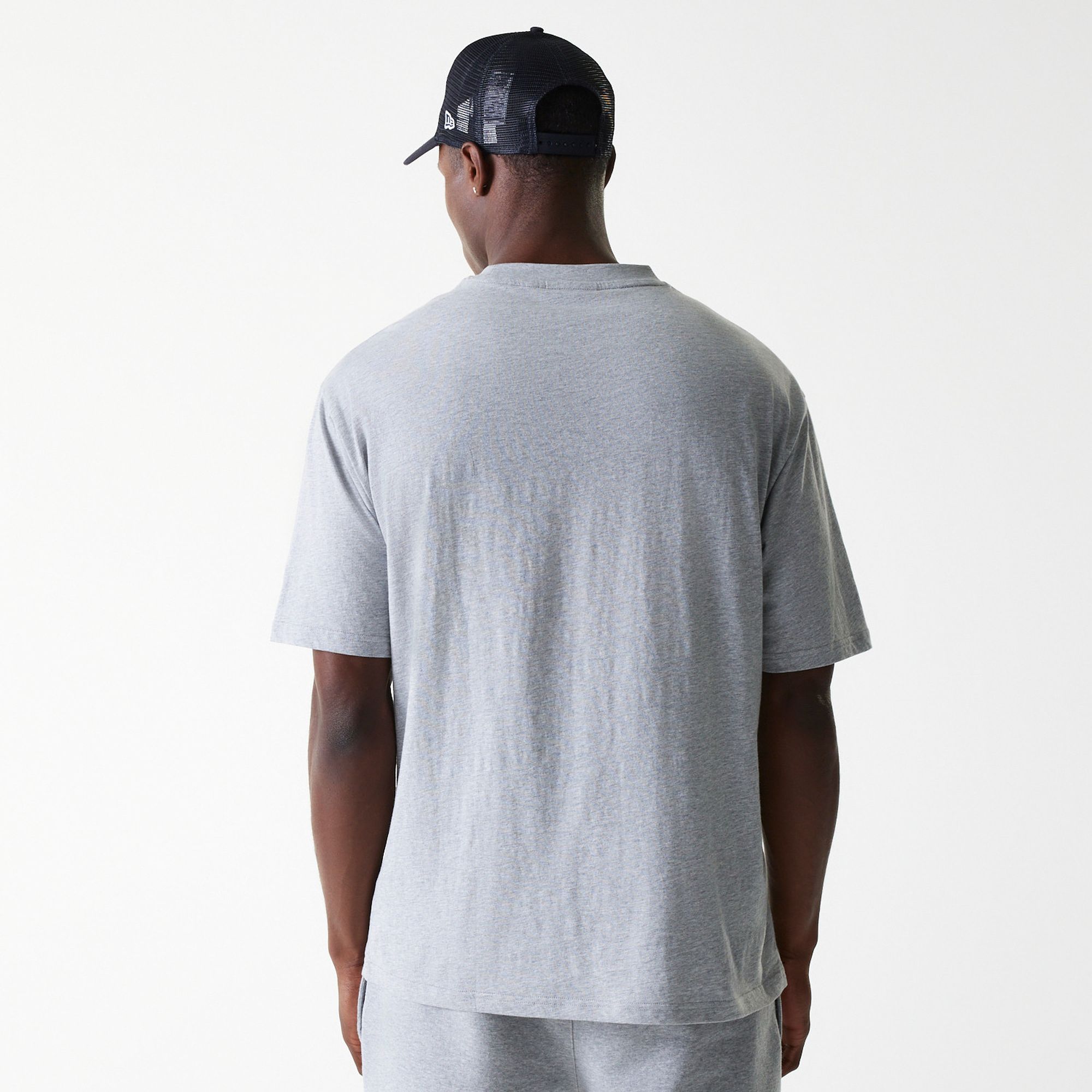 New York Yankees T-Shirt NY Logo klein - grau