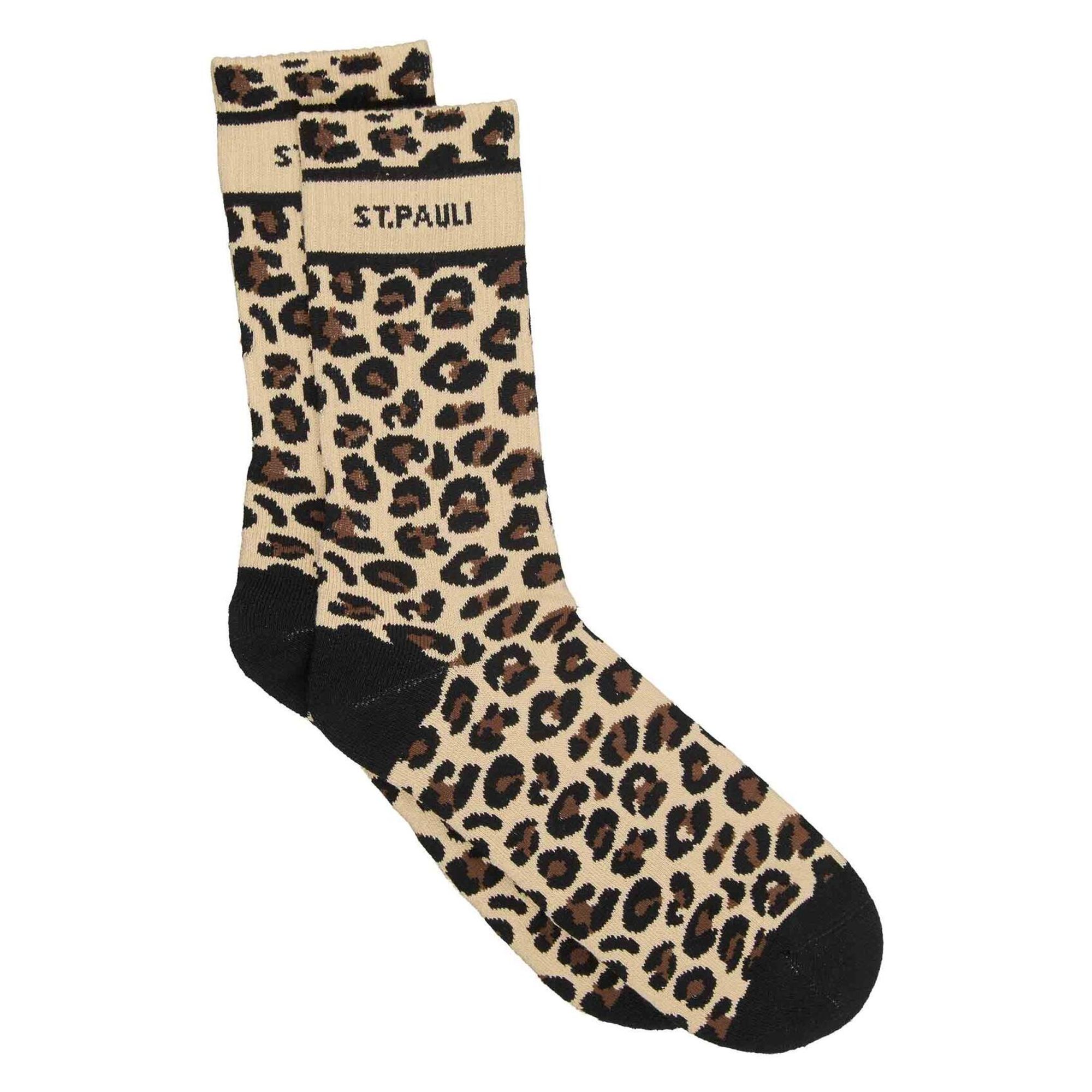 FC St. Pauli - Socken "Leo SANKT PAULI" braun