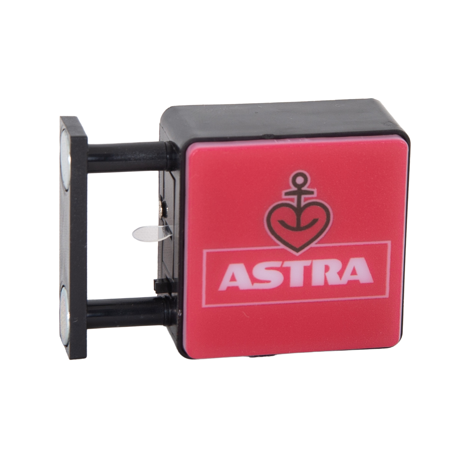 ASTRA - Mini Leuchtreklame ASTRA quadratisch mit Magnet - ca. 5,9x4cm