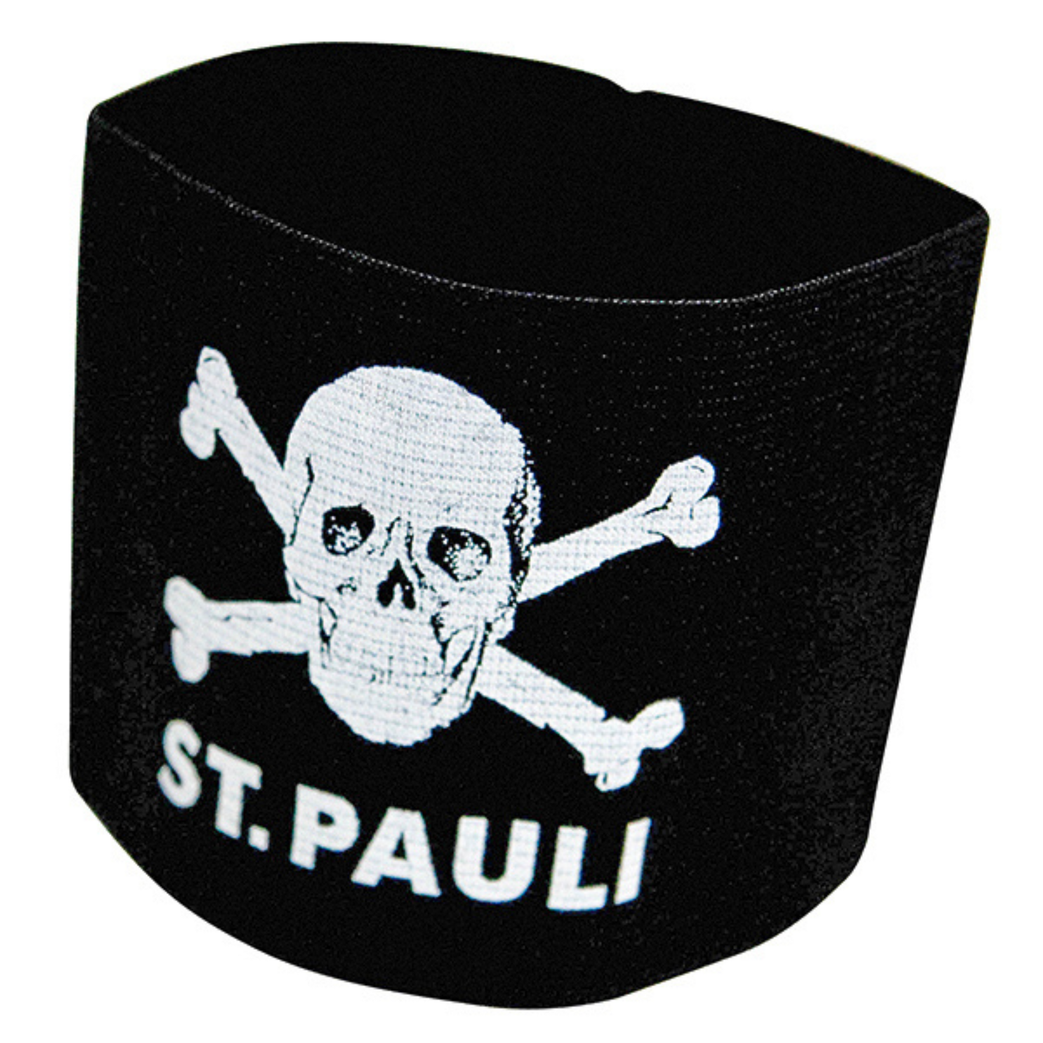 FC St. Pauli - Kapitänsbinde Totenkopf - schwarz