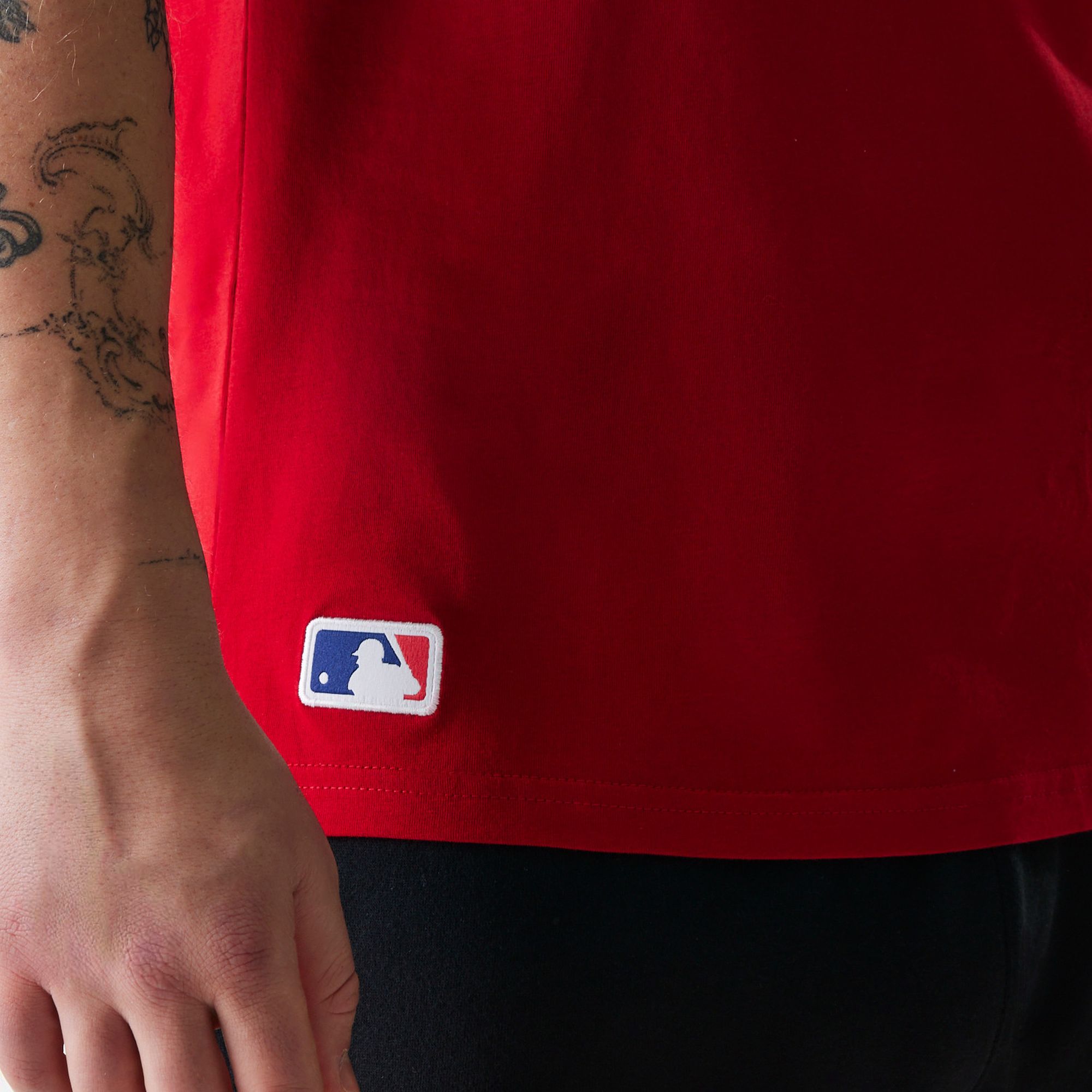 New York Yankees T-Shirt NY Logo groß - rot