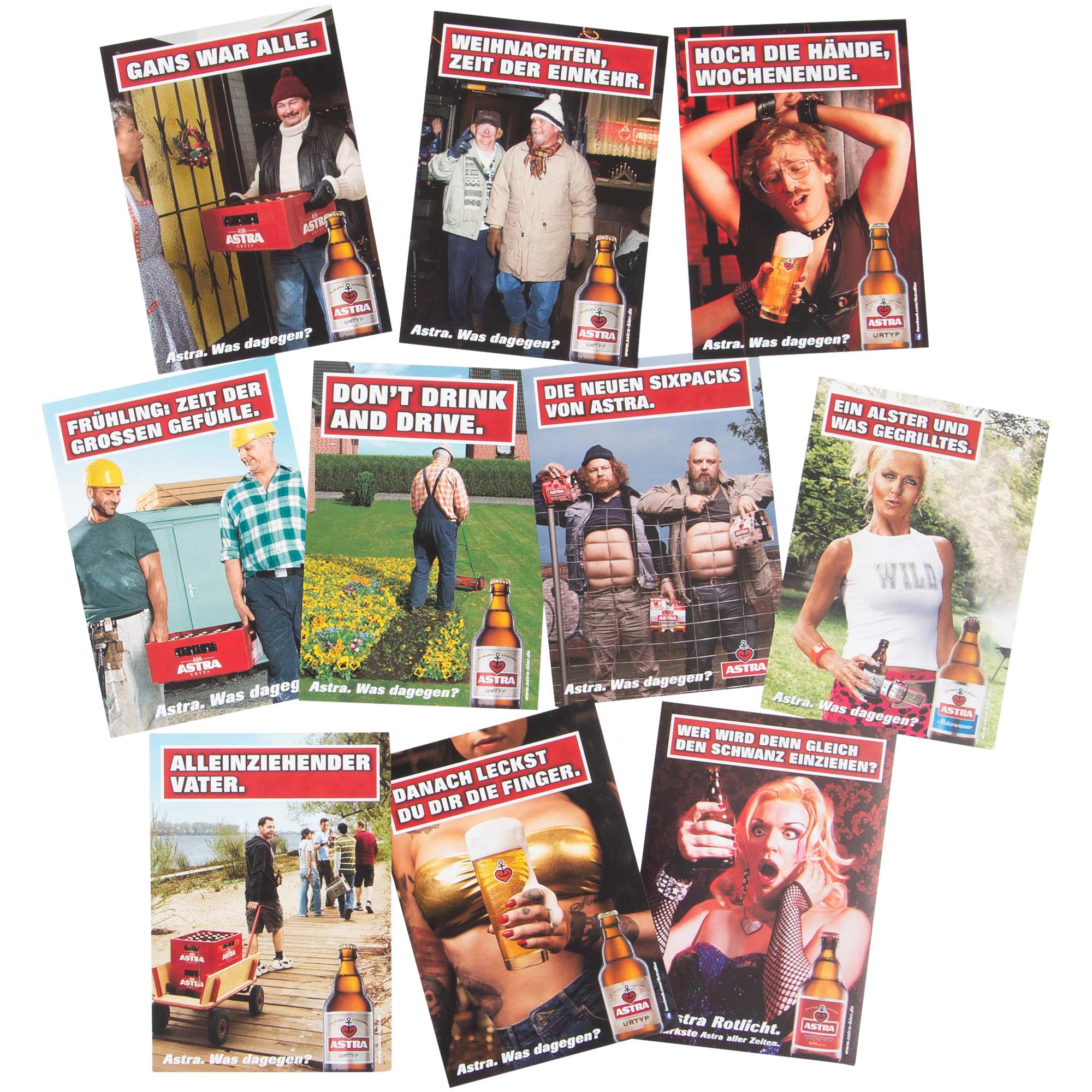 ASTRA - 10er Postkartenset - Edition 2