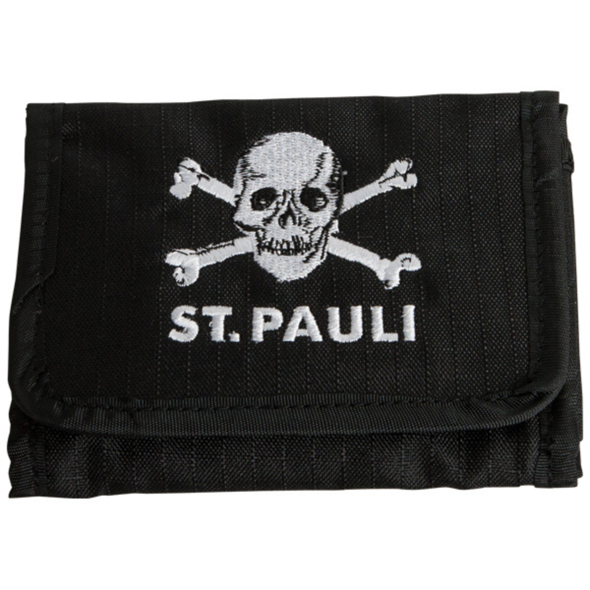 FC St. Pauli - Portemonnaie Totenkopf - schwarz