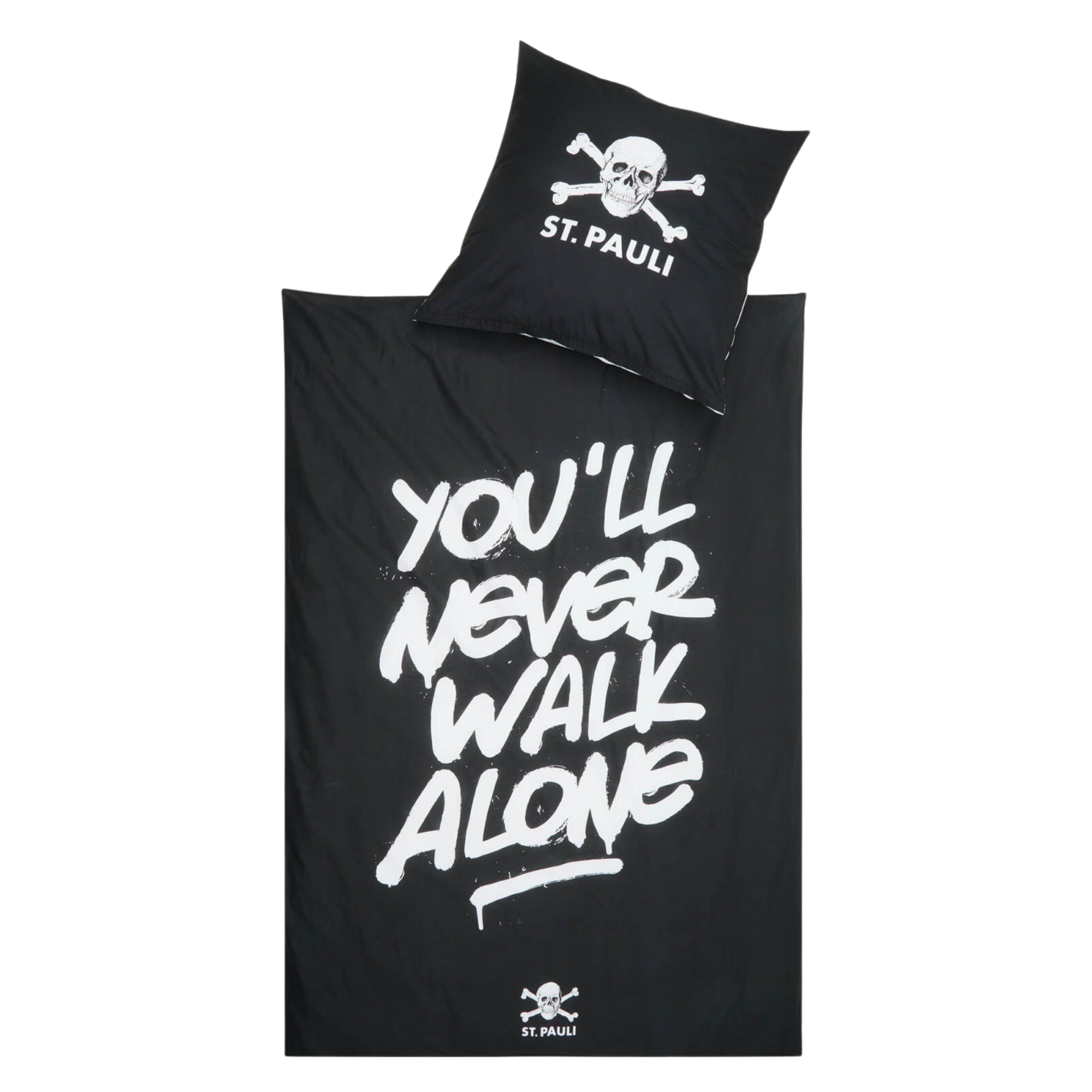 FC St. Pauli - Bettwäsche "You'll Never Walk Alone"