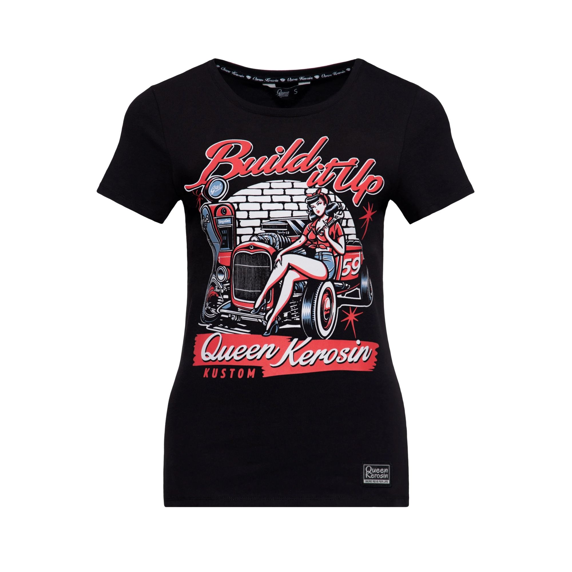Queen Kerosin - T-Shirt "Build it up"