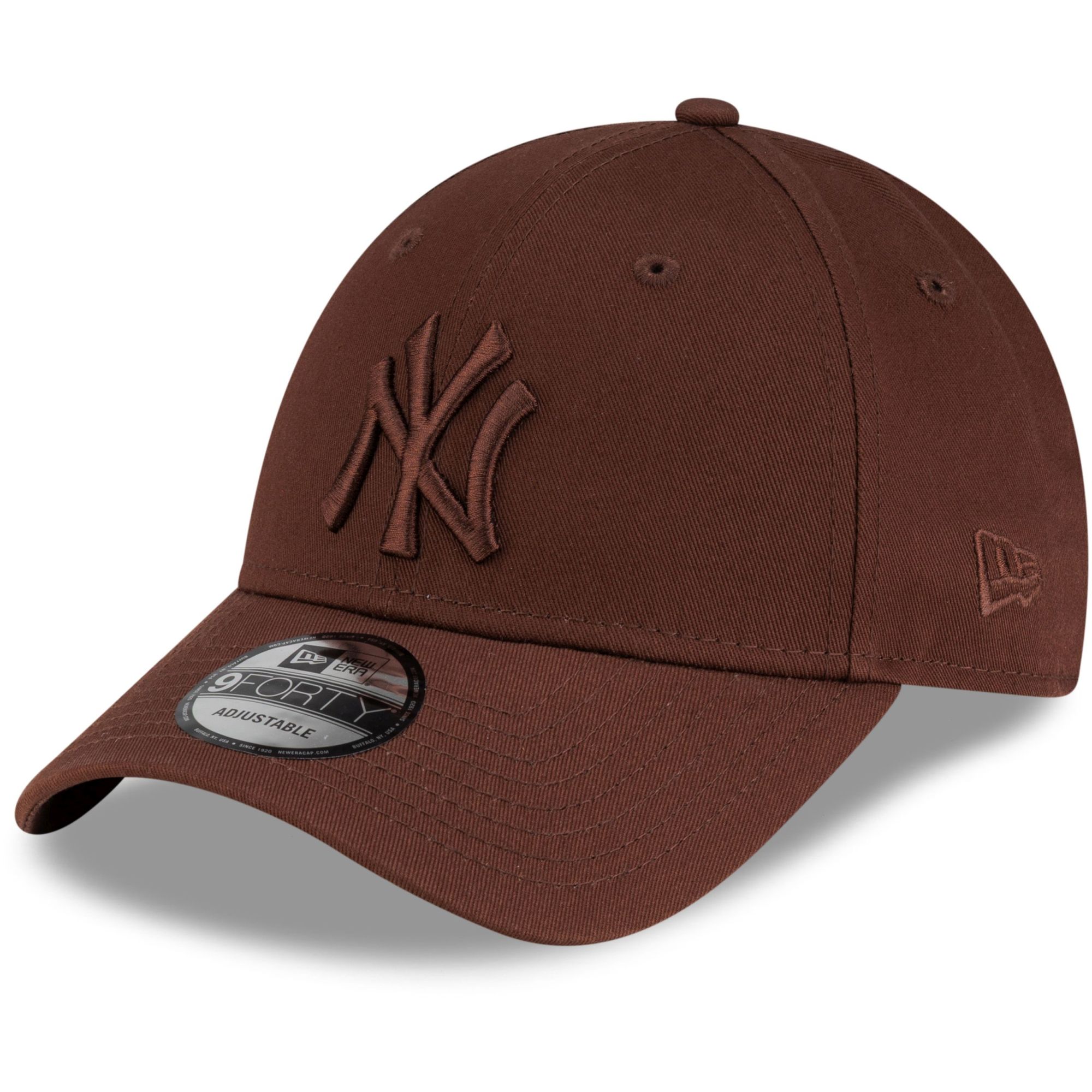 New York Yankees Cap „League Essential" New Era 9Forty - Braun Ton-in-Ton