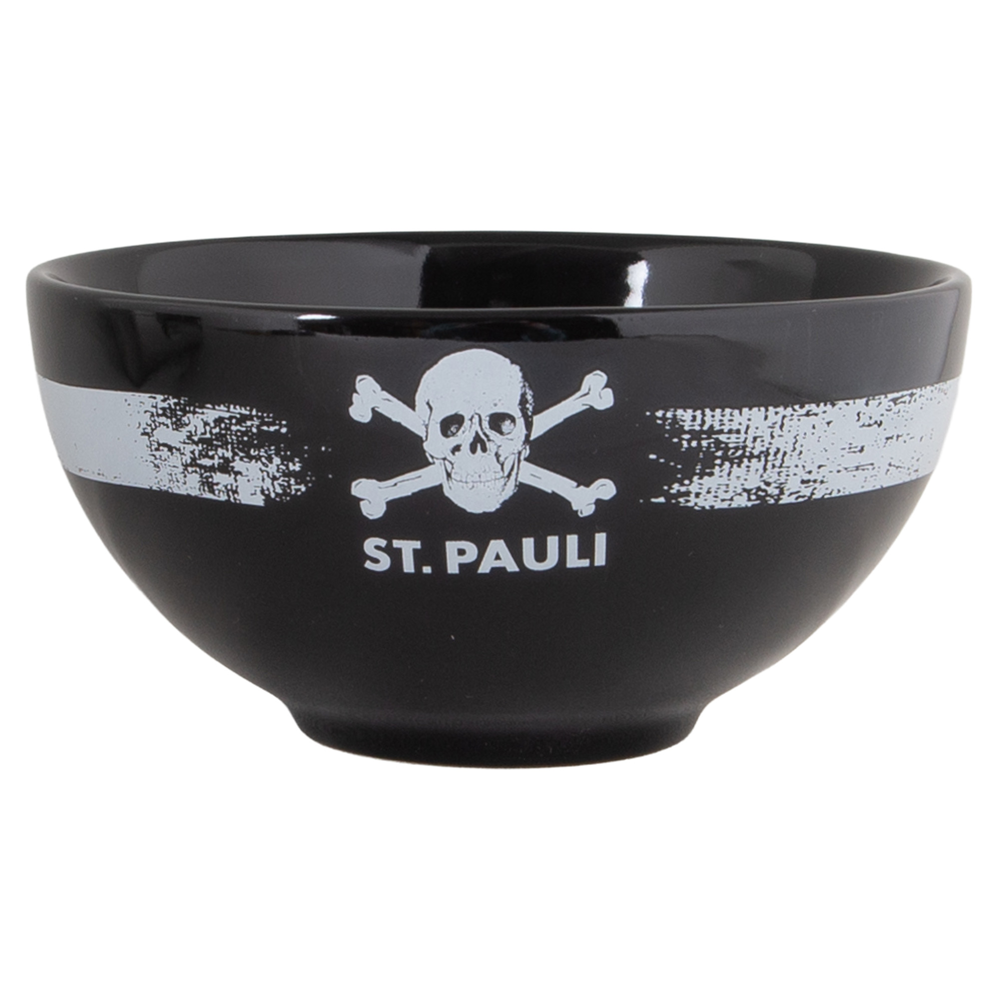 FC St. Pauli - Müslischale Totenkopf - schwarz