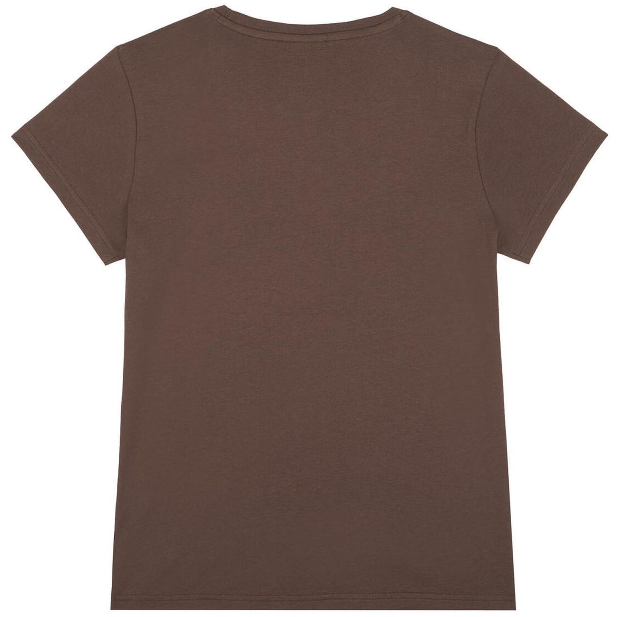 FC St. Pauli - T-Shirt Classic mit Logo tailliert - braun