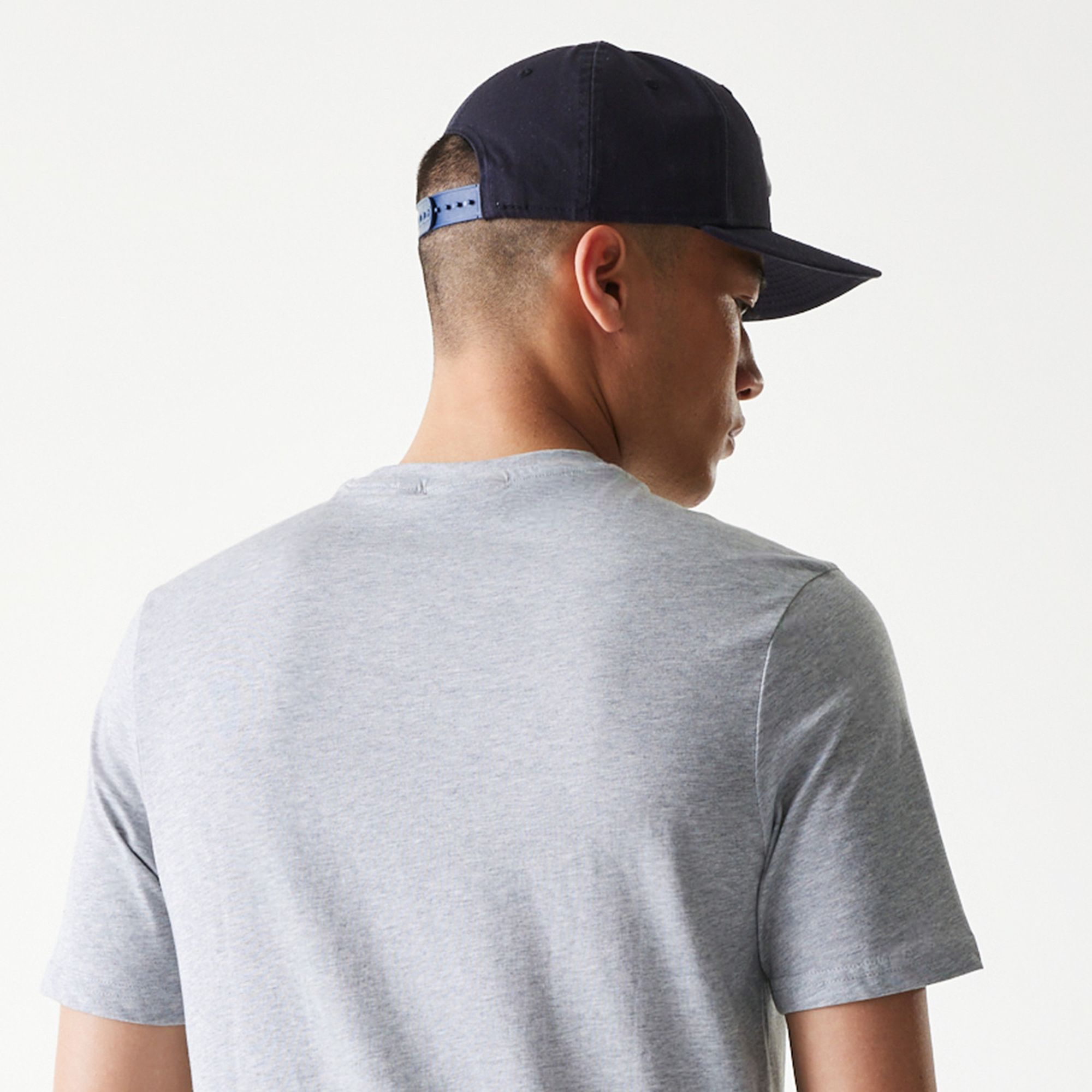 New York Yankees T-Shirt NY Logo groß - grau