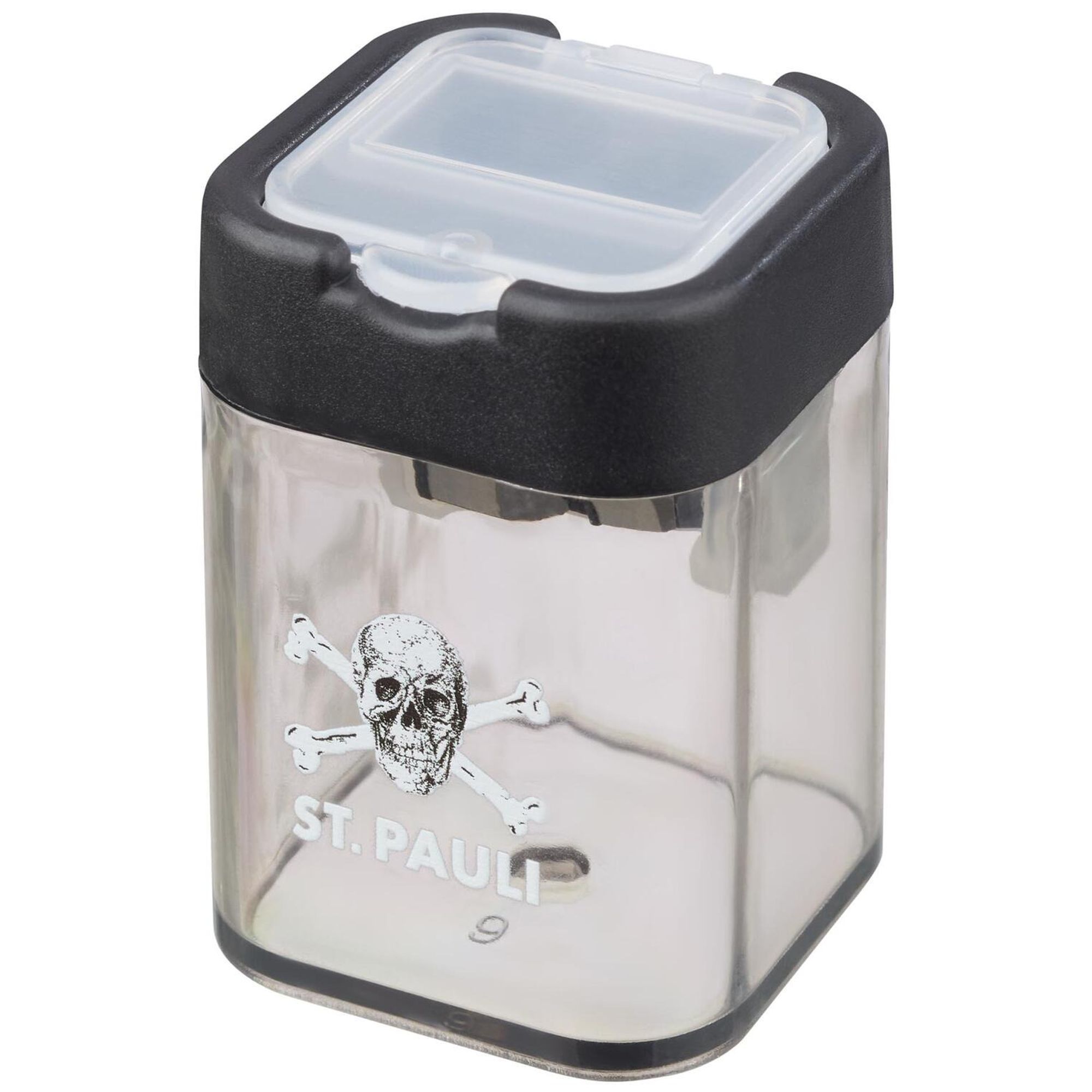 FC St. Pauli - Anspitzer Totenkopf für 2 Größen - schwarz