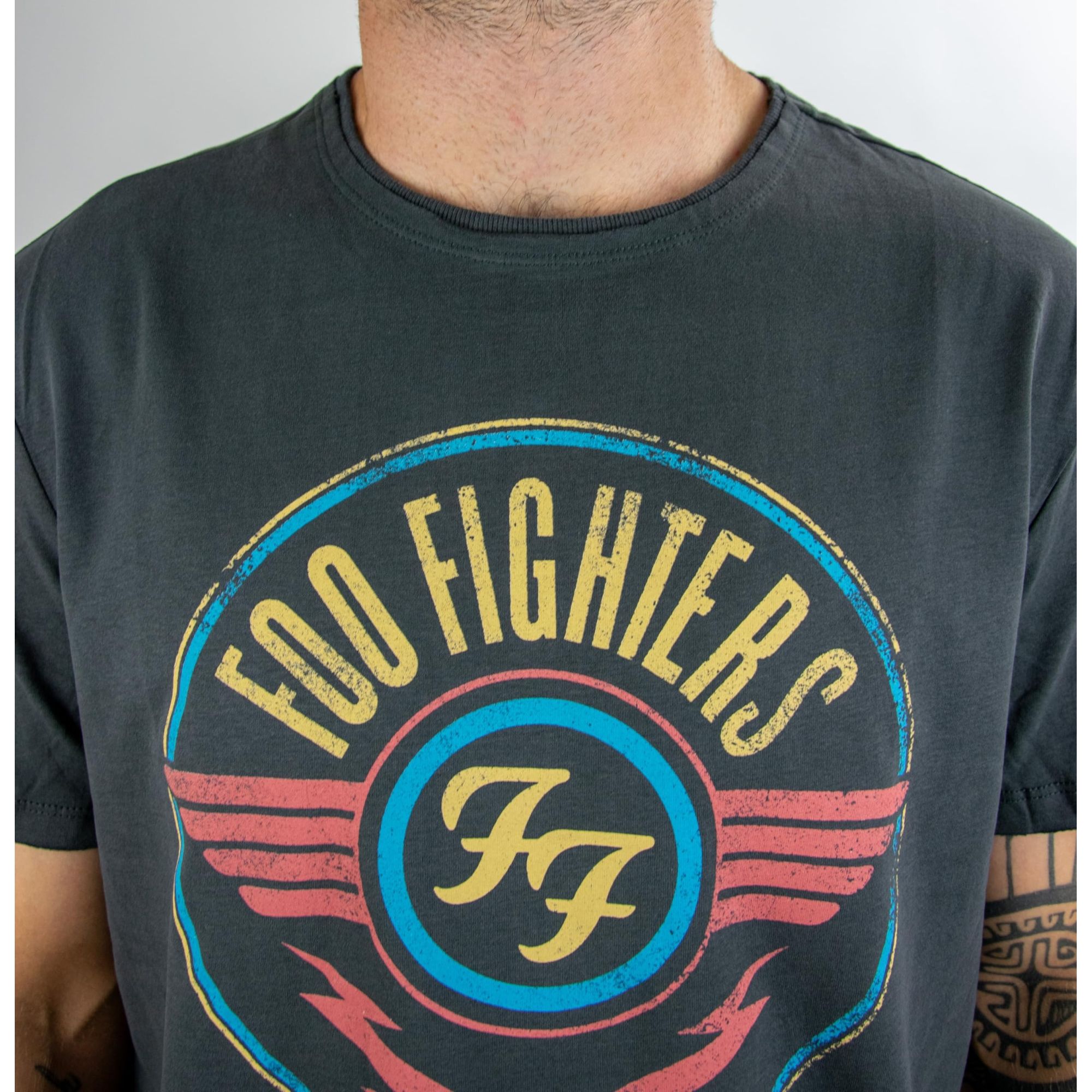 Foo Fighters - T-Shirt Air - Amplified - dunkelgrau