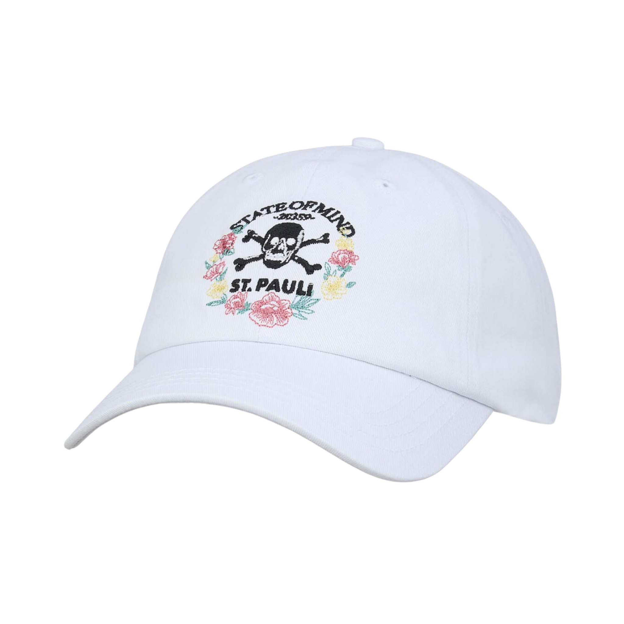 FC St. Pauli - Kappe "TK Floral" - Weiß