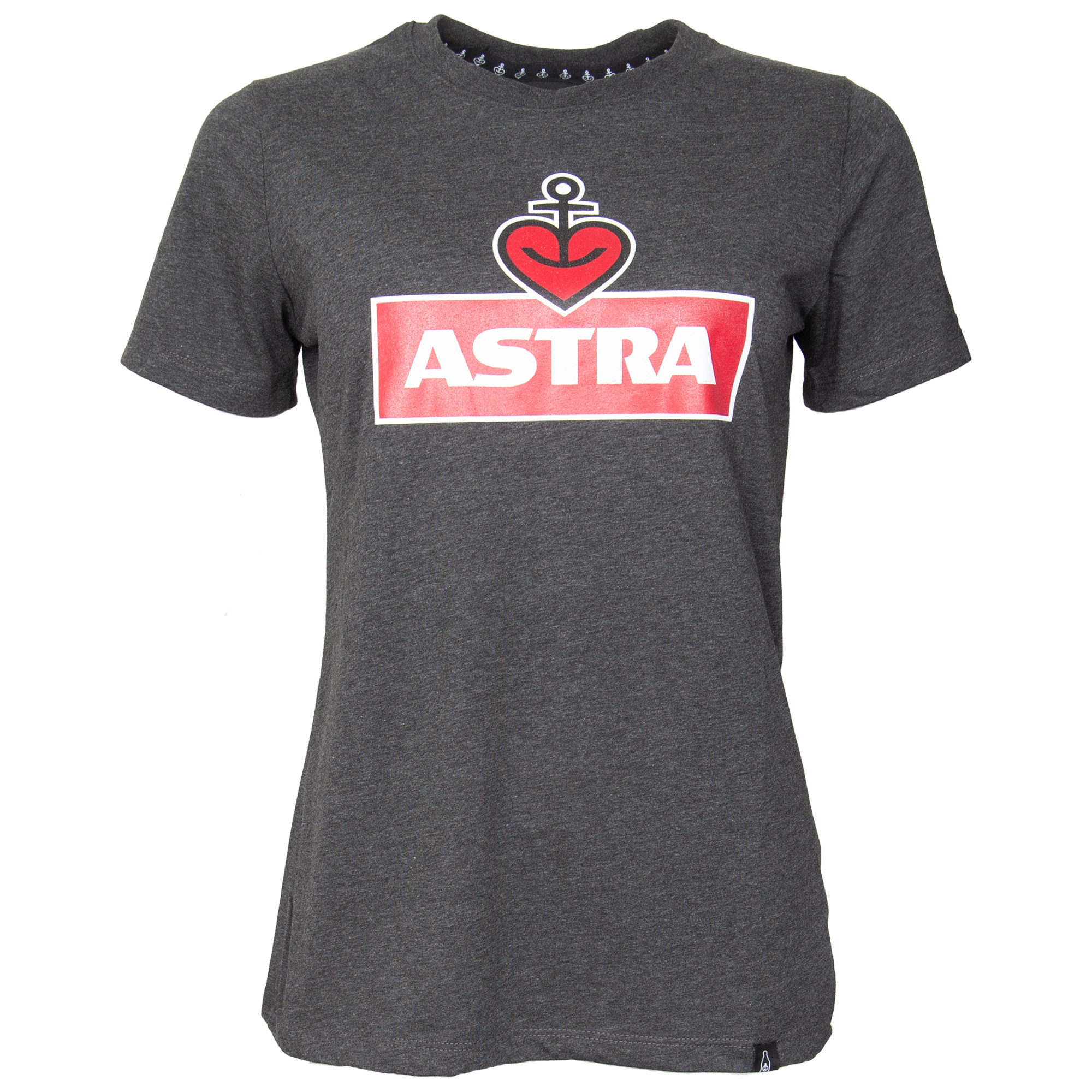 ASTRA - Damen T-Shirt Logo - dunkelgrau