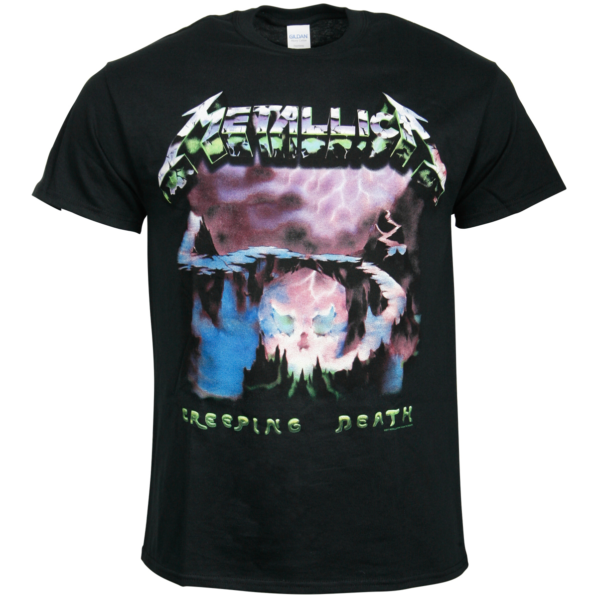 Metallica - Schwarzes T- Shirt Creeping Death