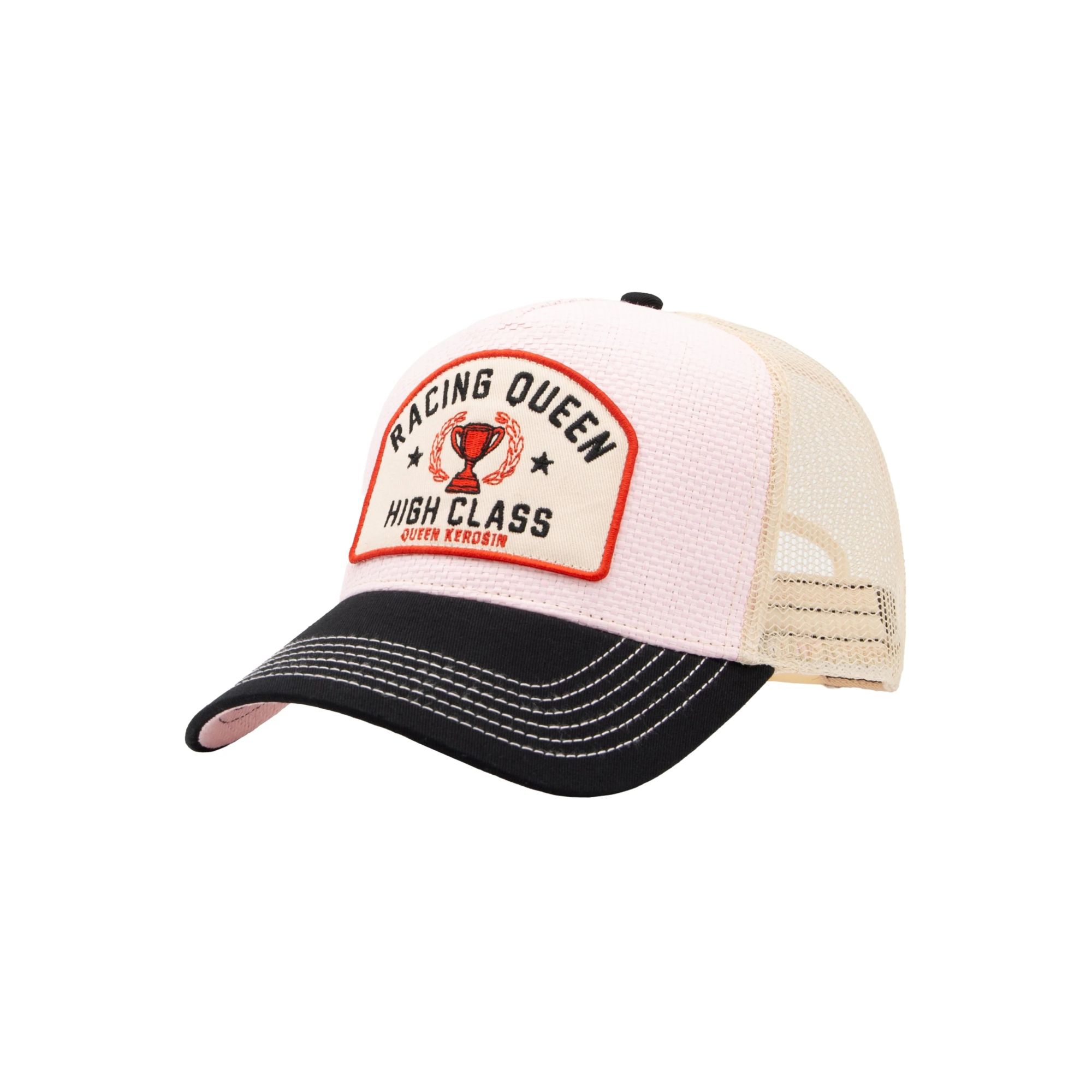 Queen Kerosin - Straw Trucker Cap "Racing Queen"