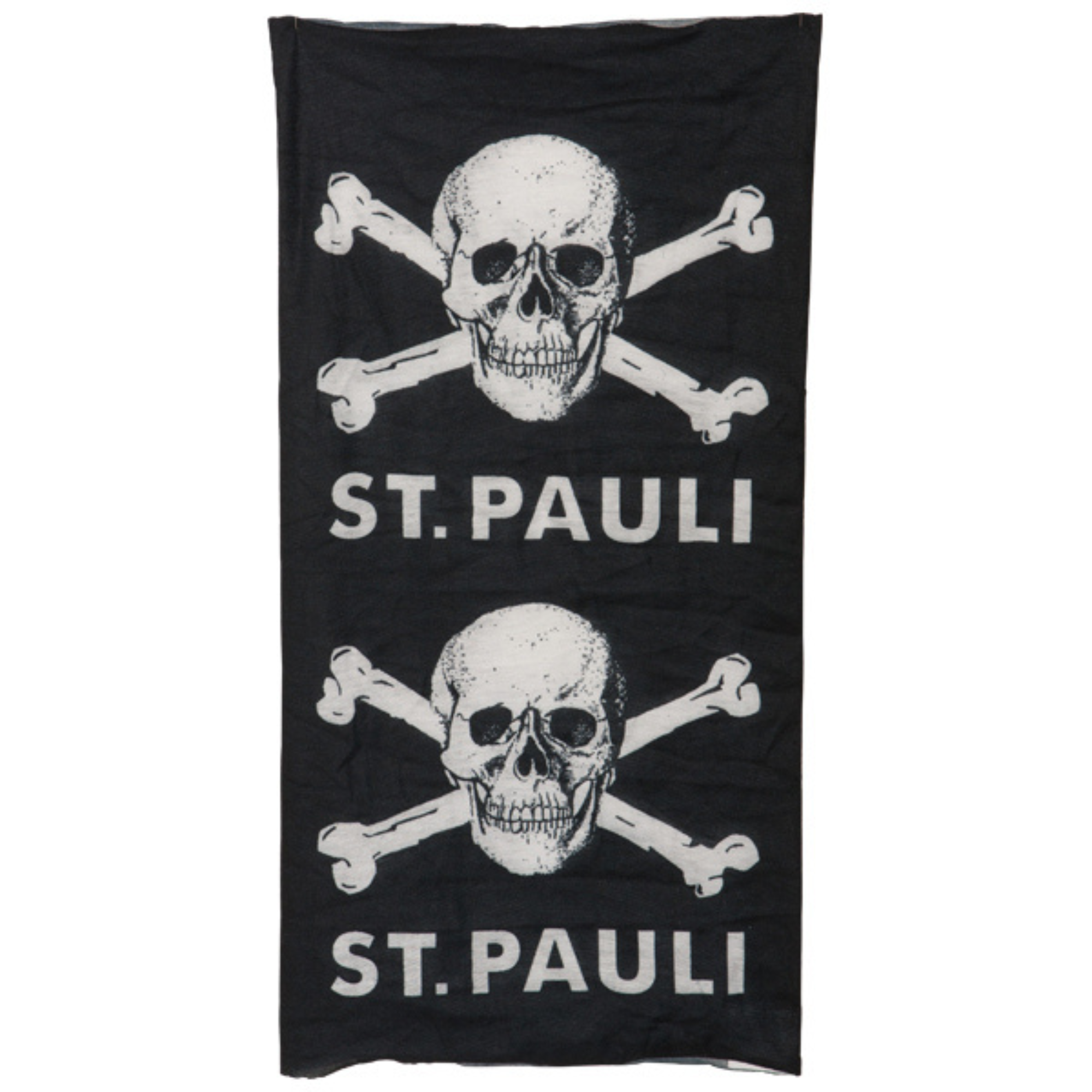 FC St. Pauli - Funktionstuch Totenkopf groß - schwarz