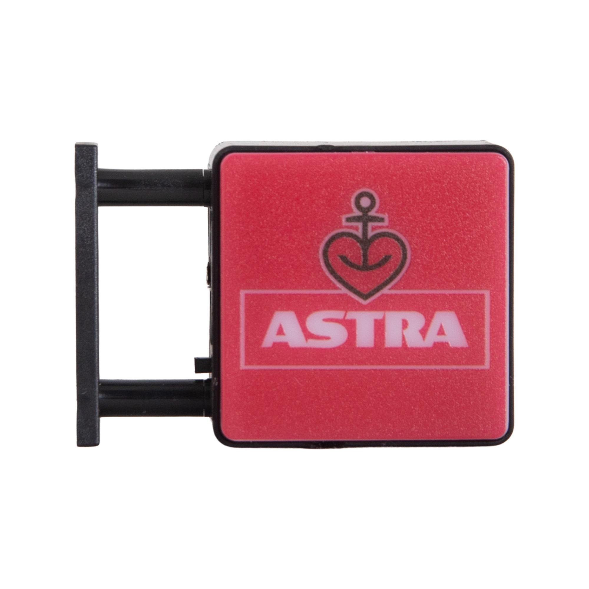 ASTRA - Mini Leuchtreklame ASTRA quadratisch mit Magnet - ca. 5,9x4cm