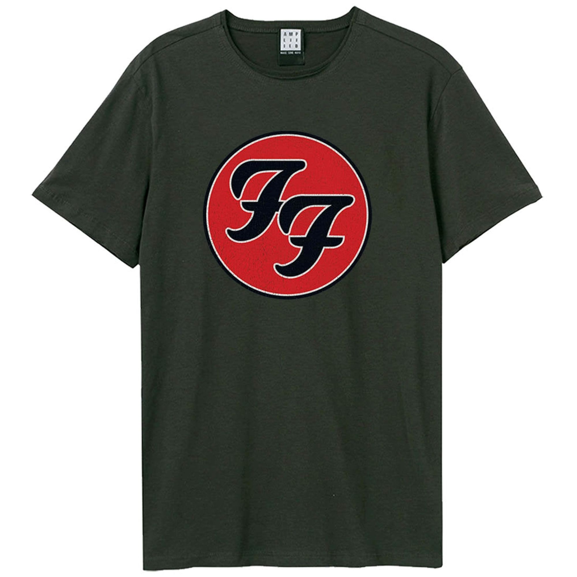 Foo Fighters - T-Shirt Logo - Amplified - dunkelgrau