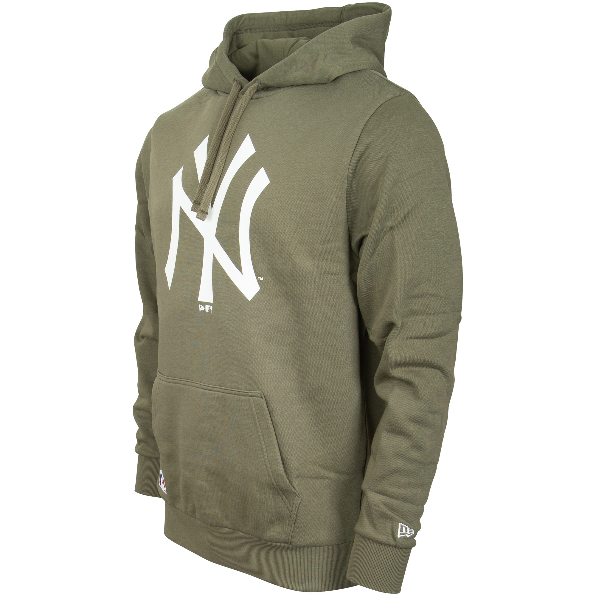 New York Yankees Hoodie NY Logo weiß MLB - grün
