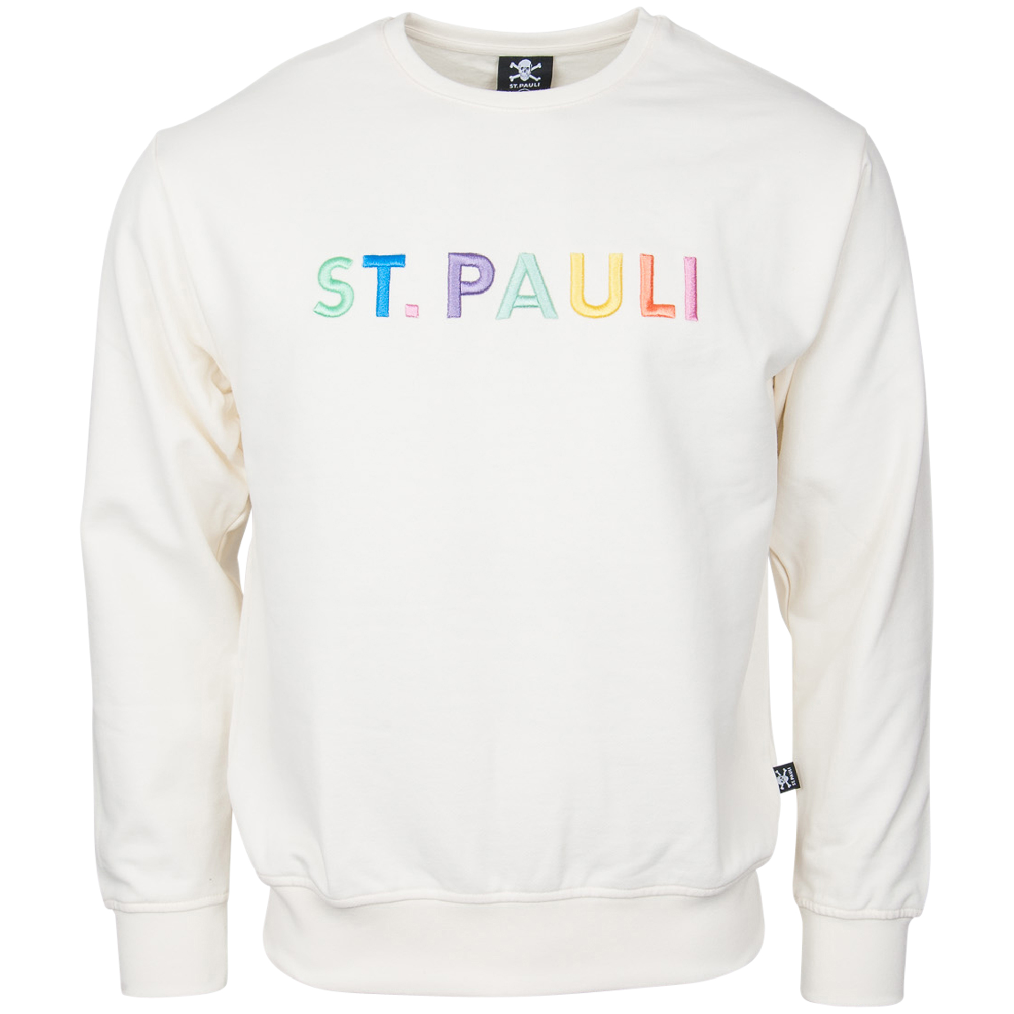 FC St. Pauli - Sweatshirt Rainbow Letters ST. PAULI - creme
