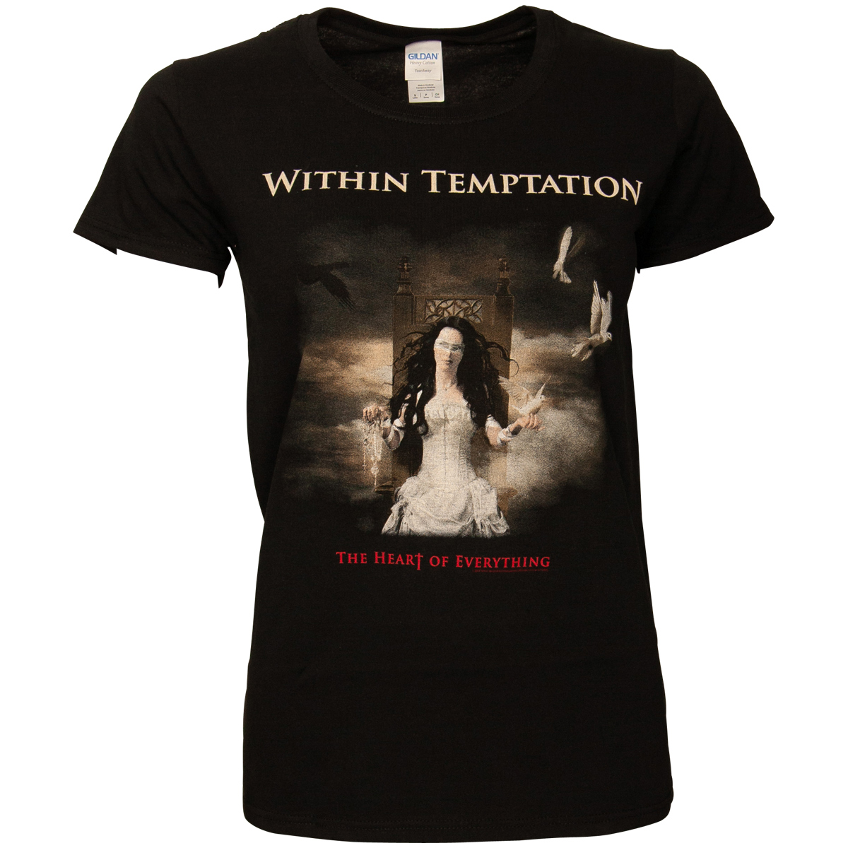 Within Temptation - Damen T-Shirt Heart Of Everything - schwarz