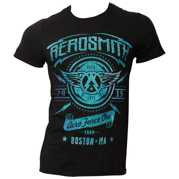 Aerosmith - T-Shirt Aeroforce One - schwarz